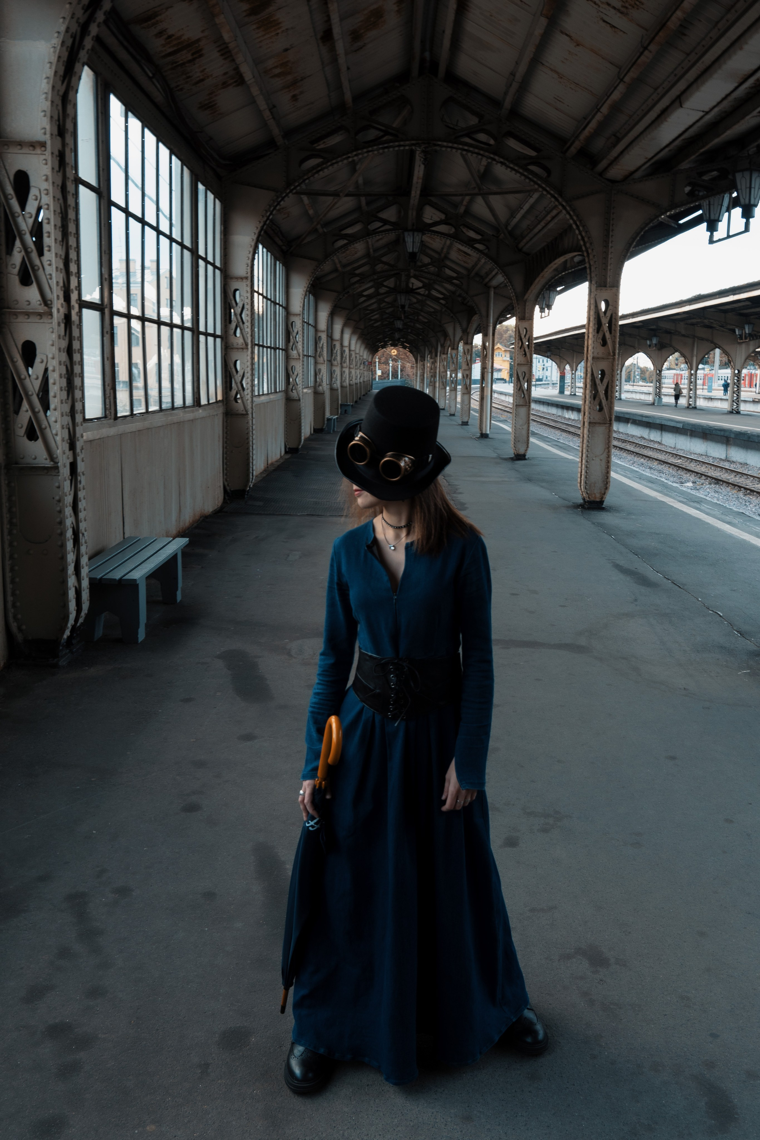 Съемка в тиле стим-панк. Виктория Спорова. Ваш портретный фотограф в Санкт-Петербурге