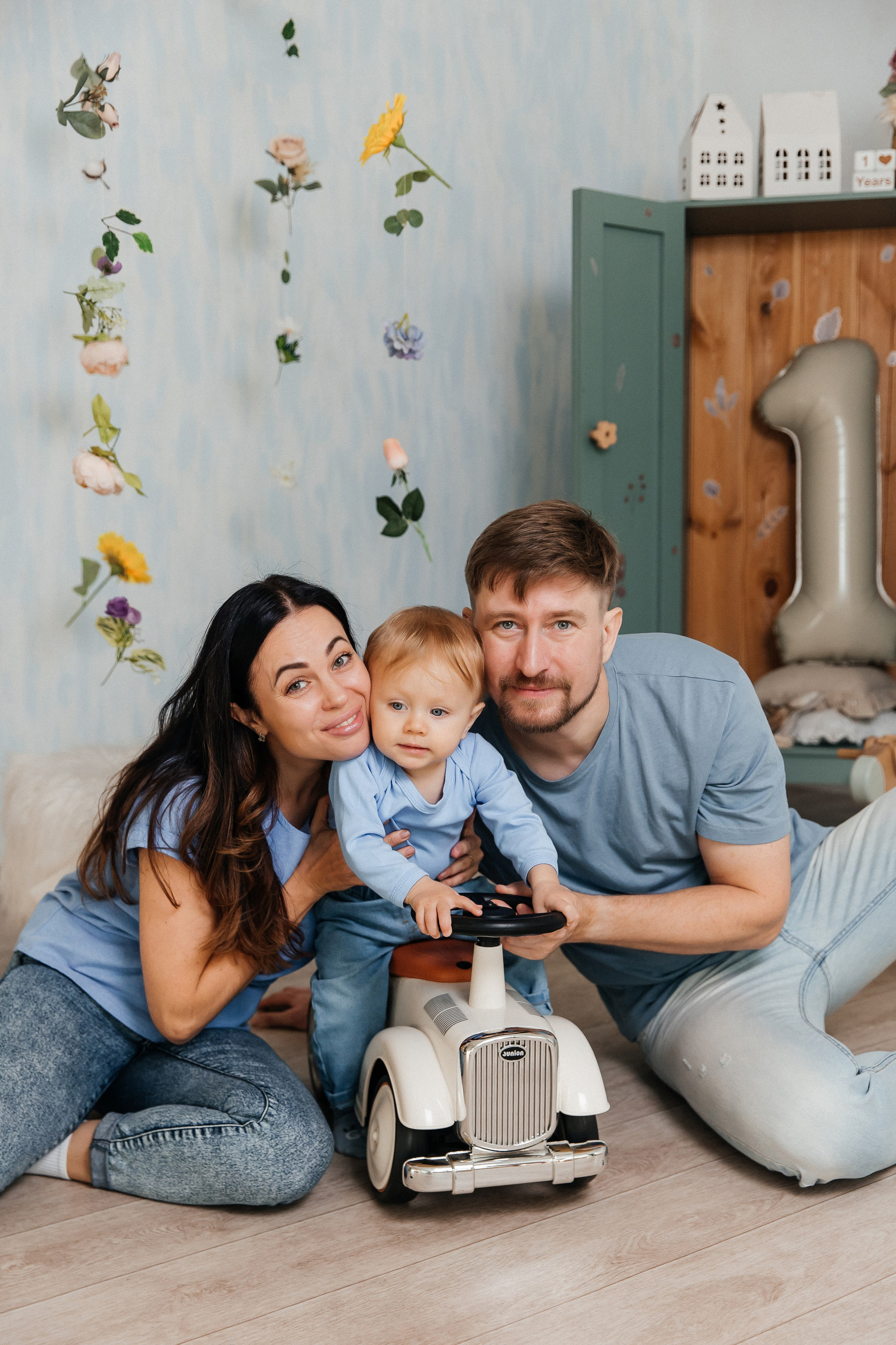 Фотосессия на 1 годик, детская фотостудия Кемерово