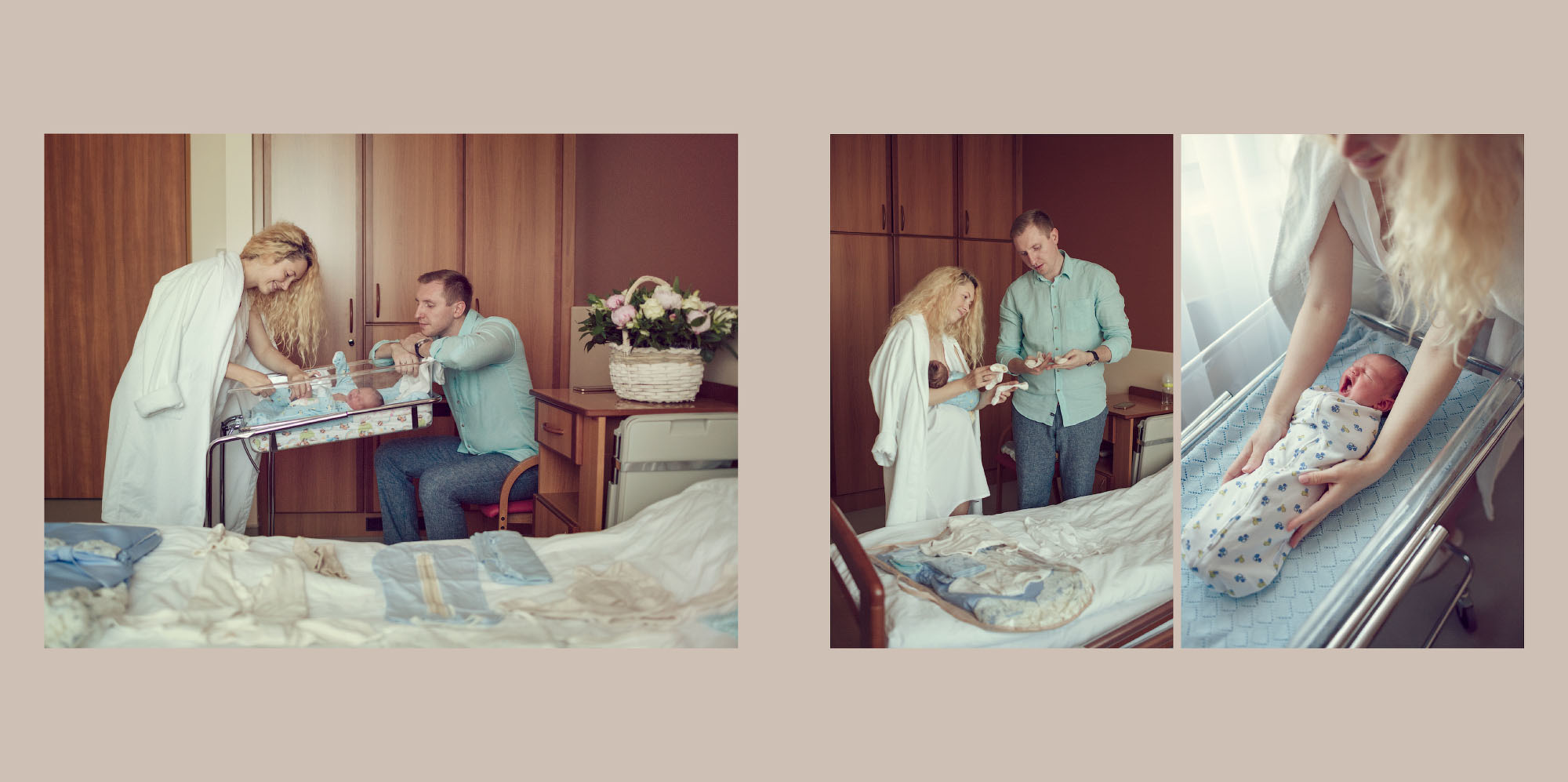 Выписка Мирона из роддома Лапино. Фотограф в Москве Татьяна Байкова