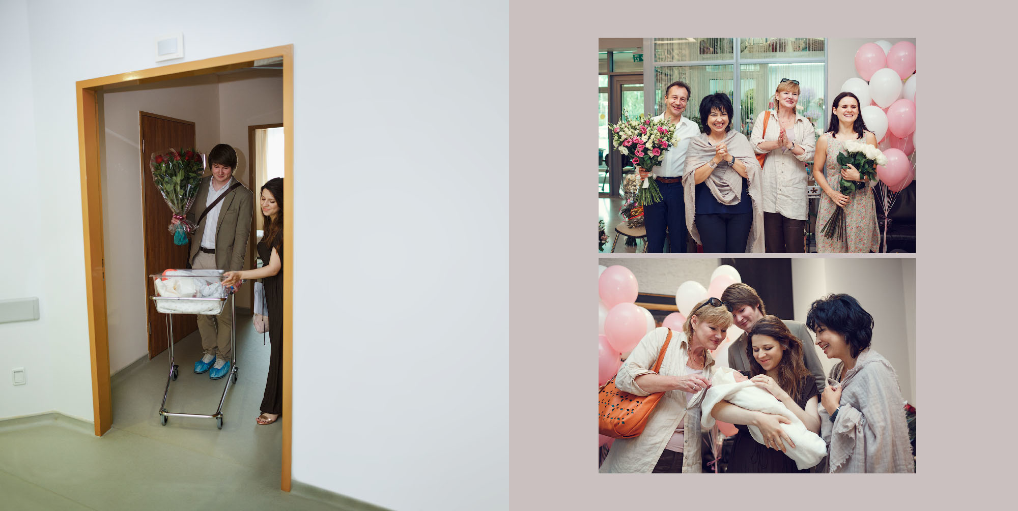 Фотосессия будущих родителей и выписка из роддома Лапино. Фотограф в Москве Татьяна Байкова