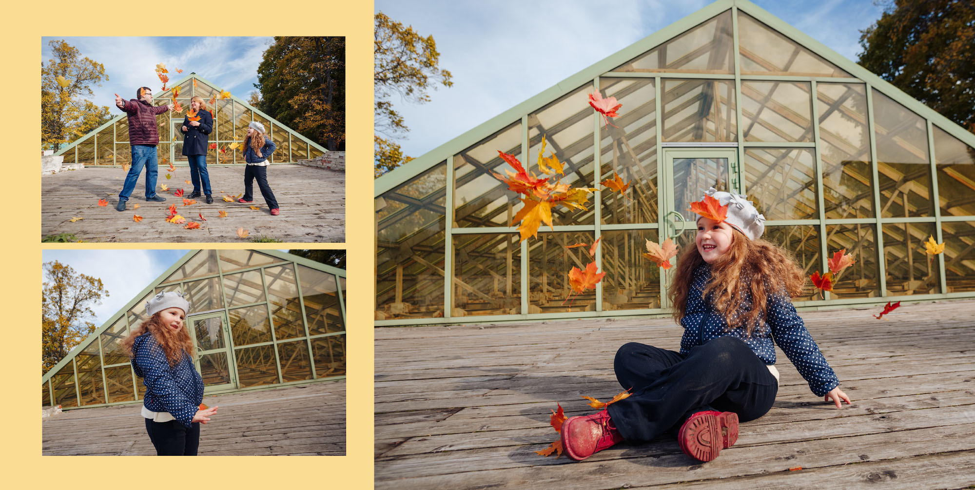 Осенняя семейная фотосессия в Коломенском. Фотограф в Москве Татьяна Байкова