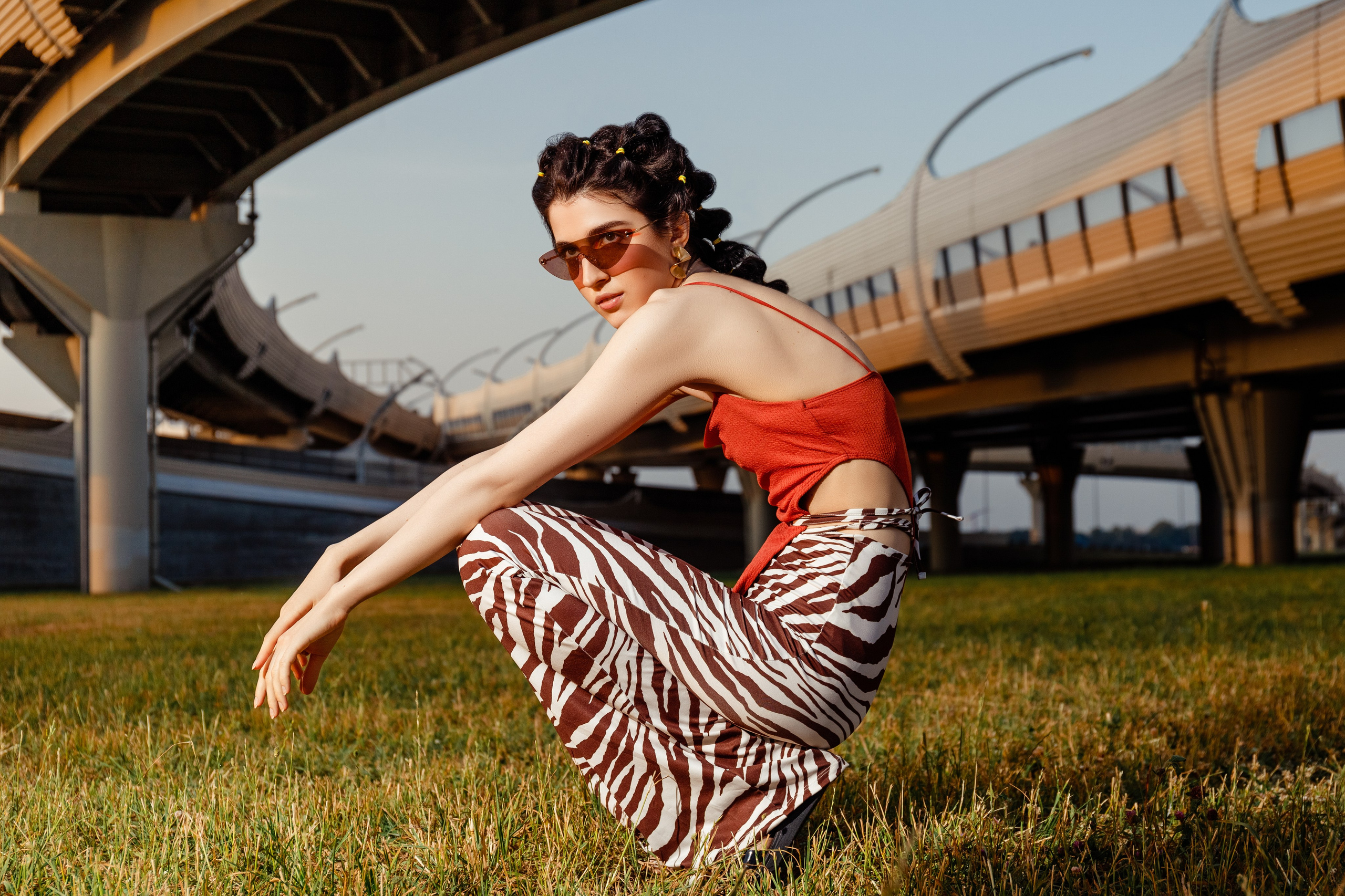 Летняя fashion-съёмка на заливе