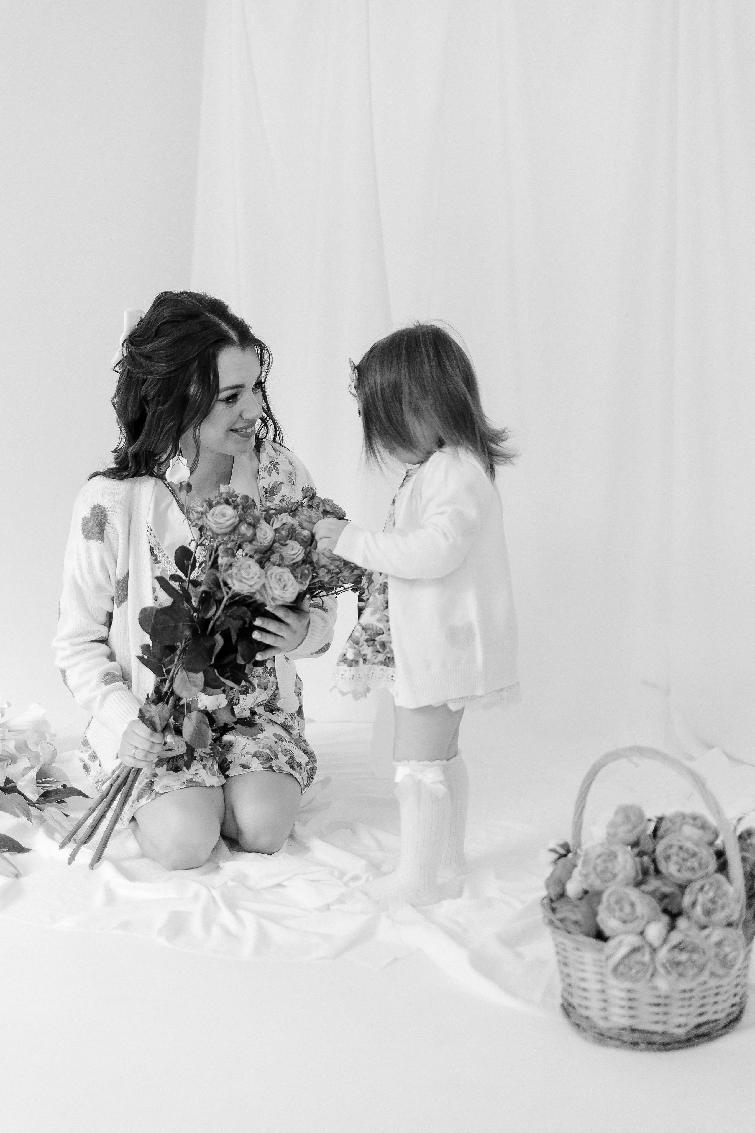 Мама и дочь. Свадебный фотограф Кропоткин Краснодар