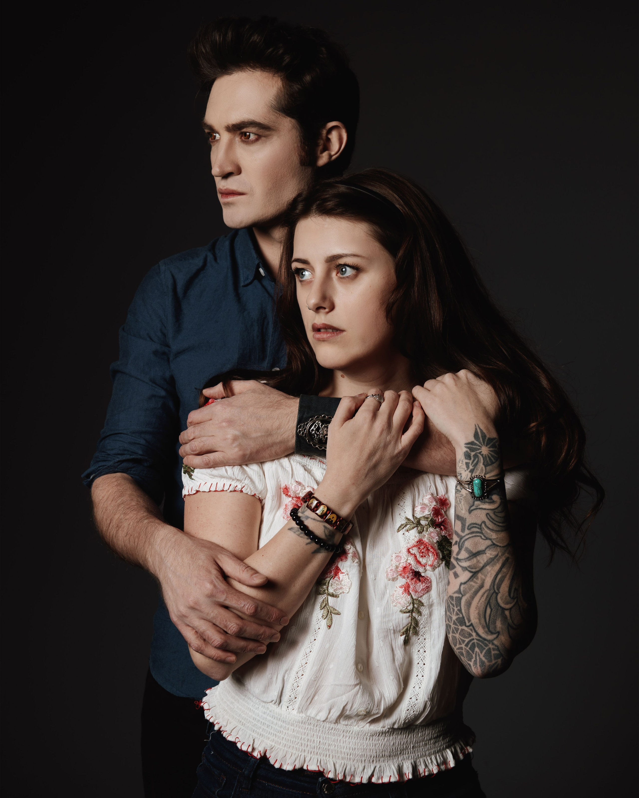 Русские Белла и Эдвард. Индивидуальный фотограф в Москве