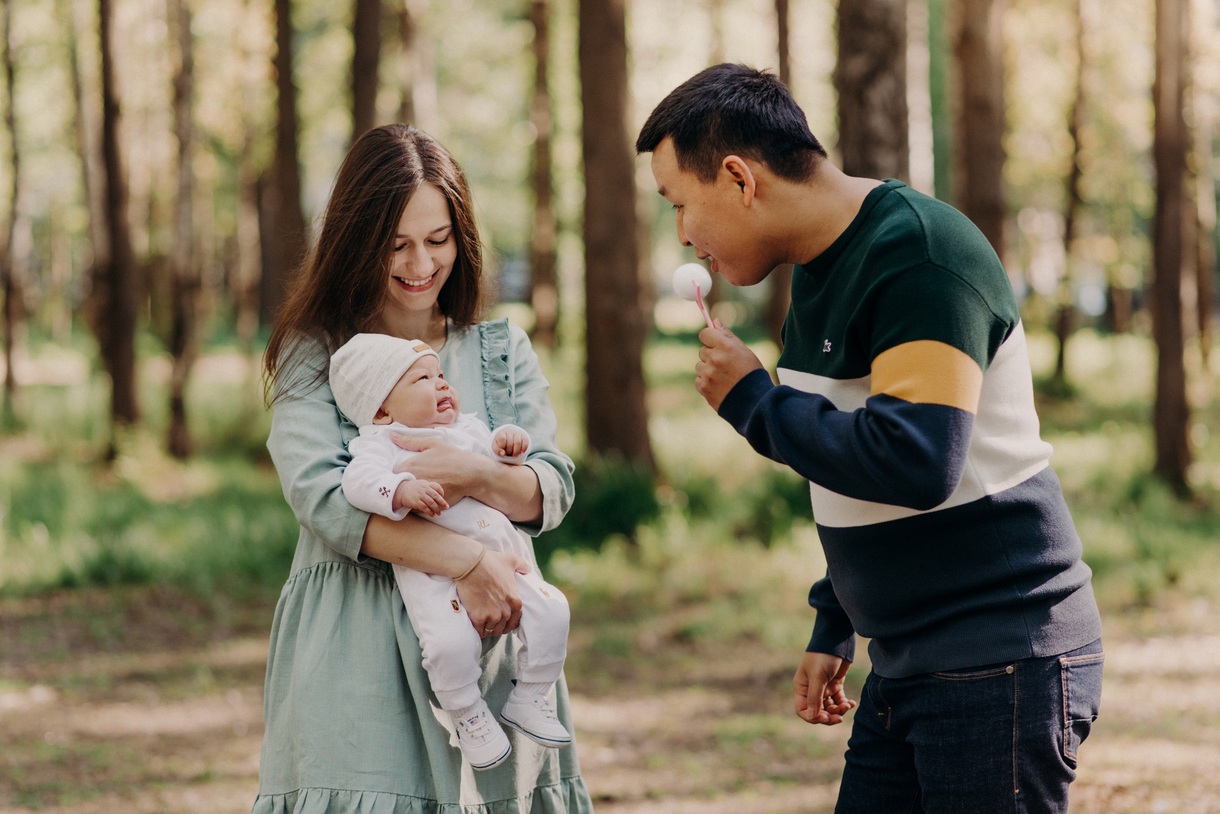 семейная фотопрогулка в парке