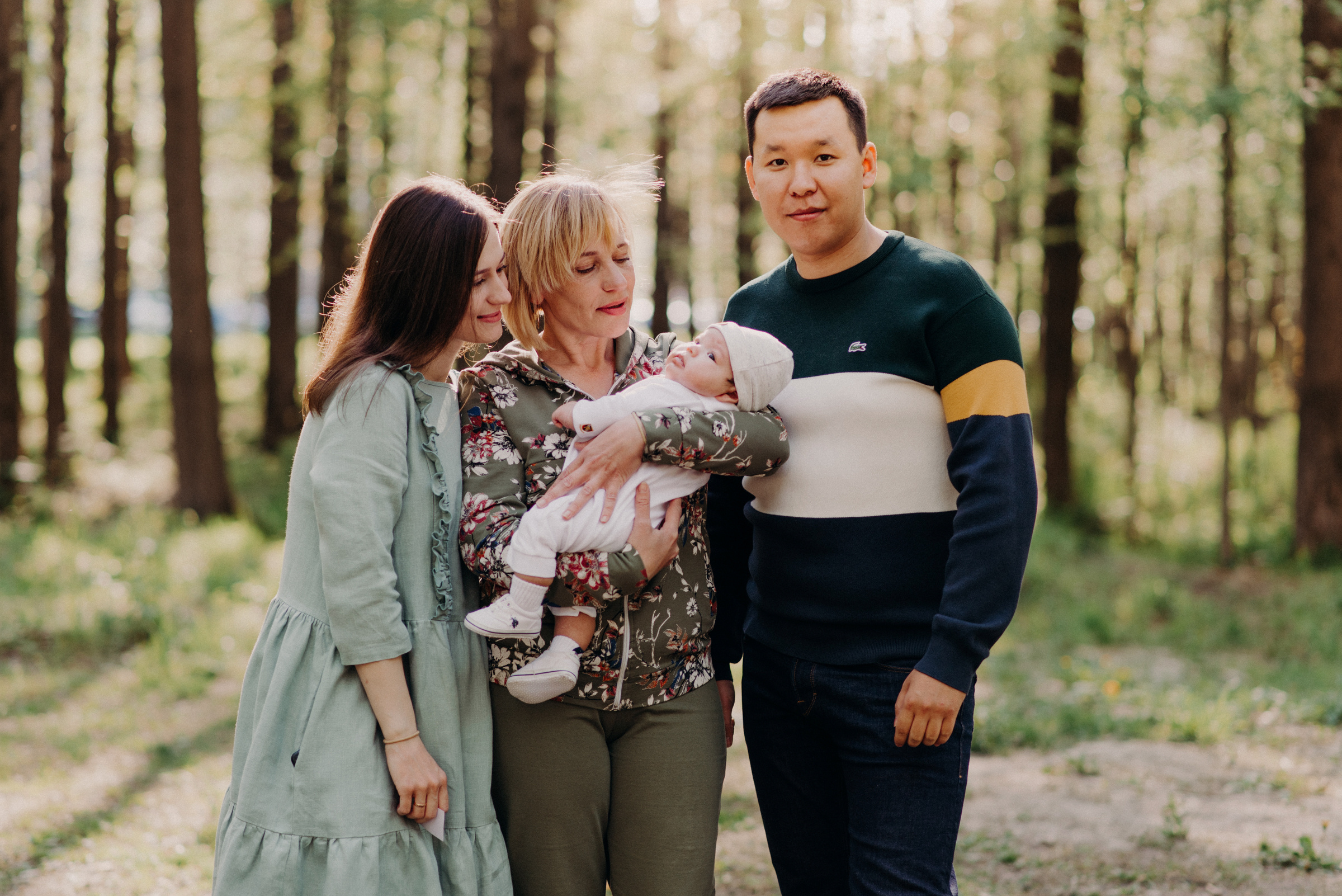 семейная фотопрогулка в парке