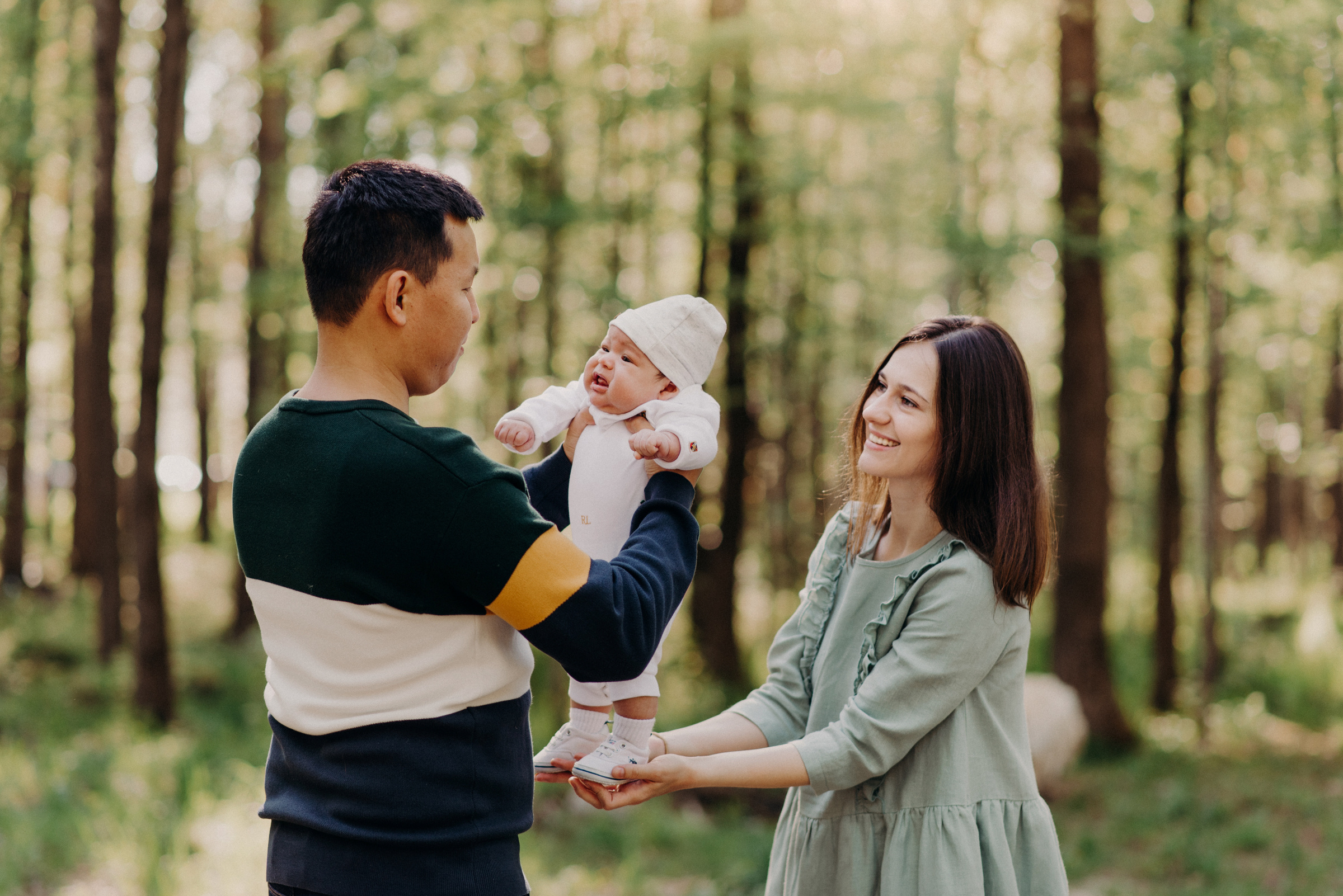 семейная фотопрогулка в парке