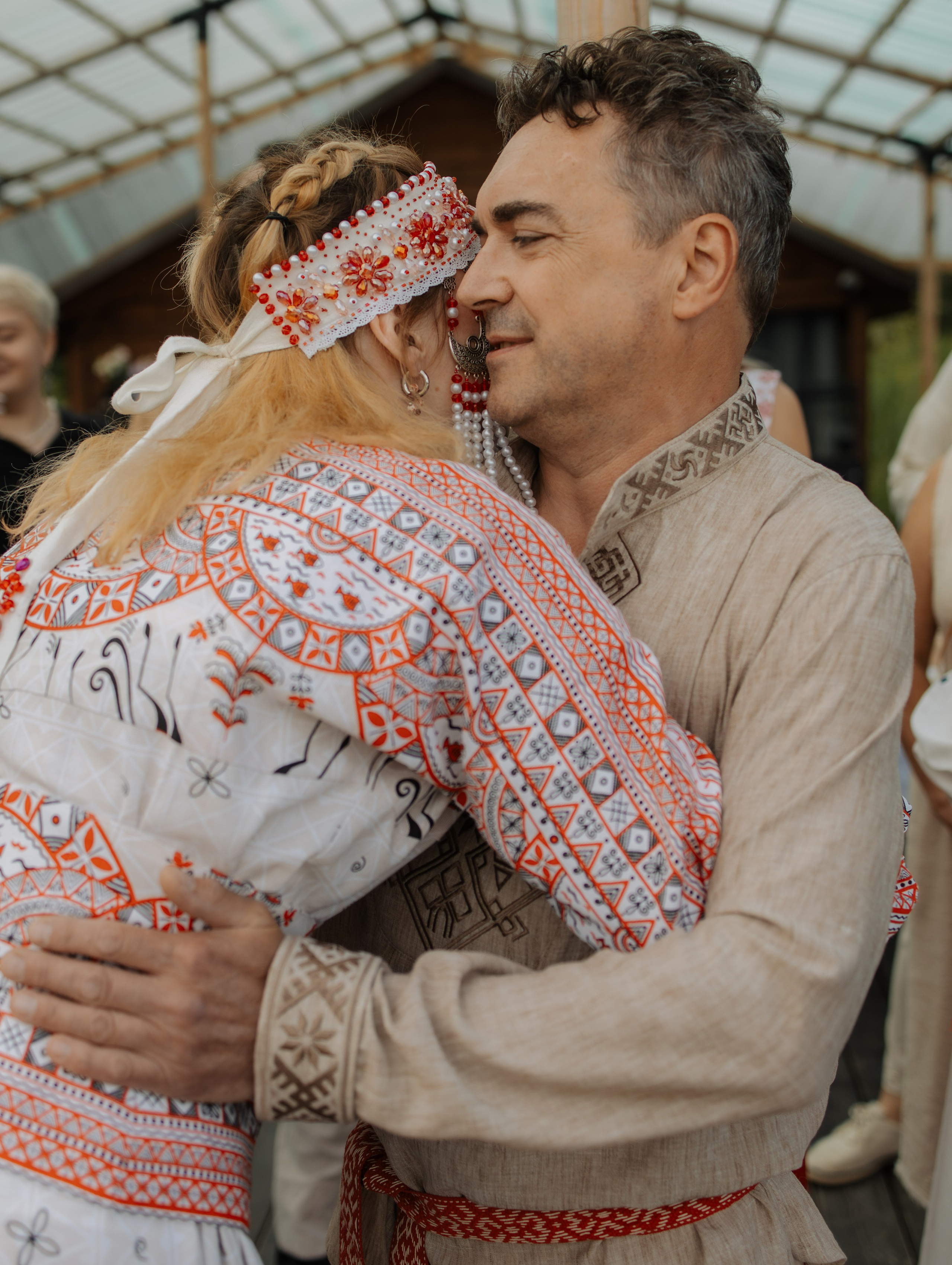 Яркая летняя свадьба в русском стиле Александр и Яна. Фотограф Углич и Ярославль Ольга Тятюшкина