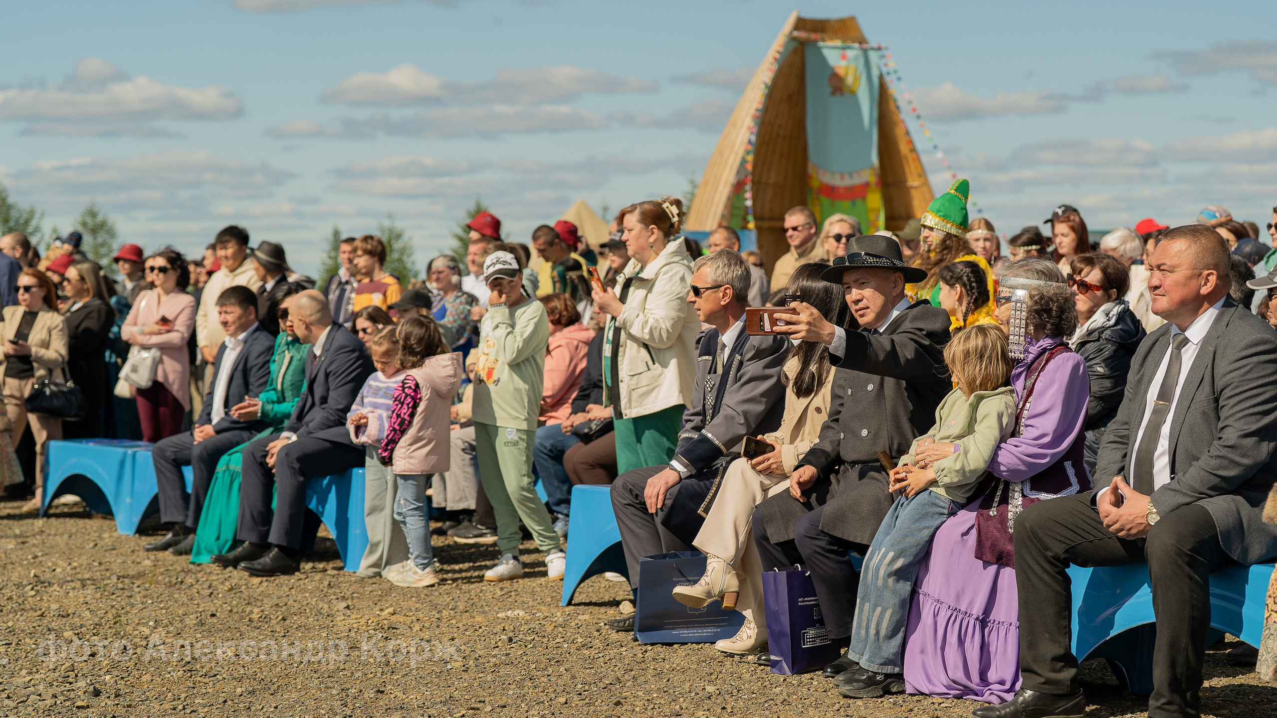 🔹В Айхале отпраздновали Ысыах Приполярья 2025🔹. Фотографии и видеосъемка, Айхал, Удачный, Якутия. Фотографии Айхал