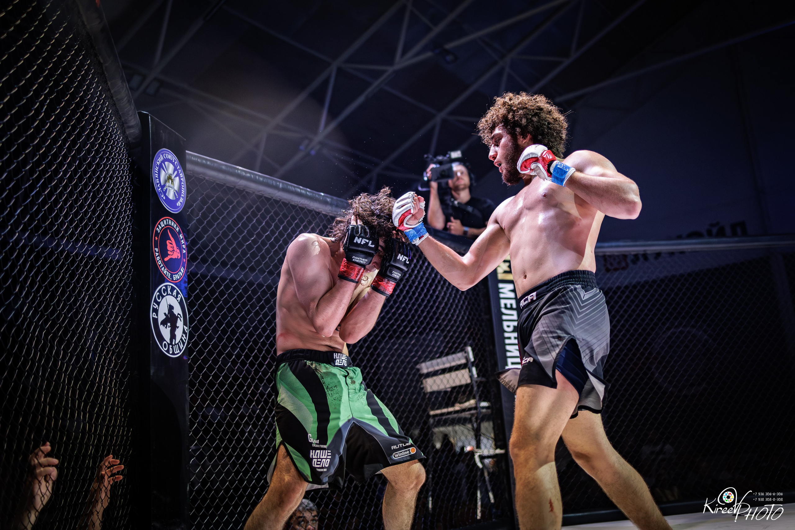 Вирабян Давид Джафаров Ринат Бой MMA Спортивный Репортаж