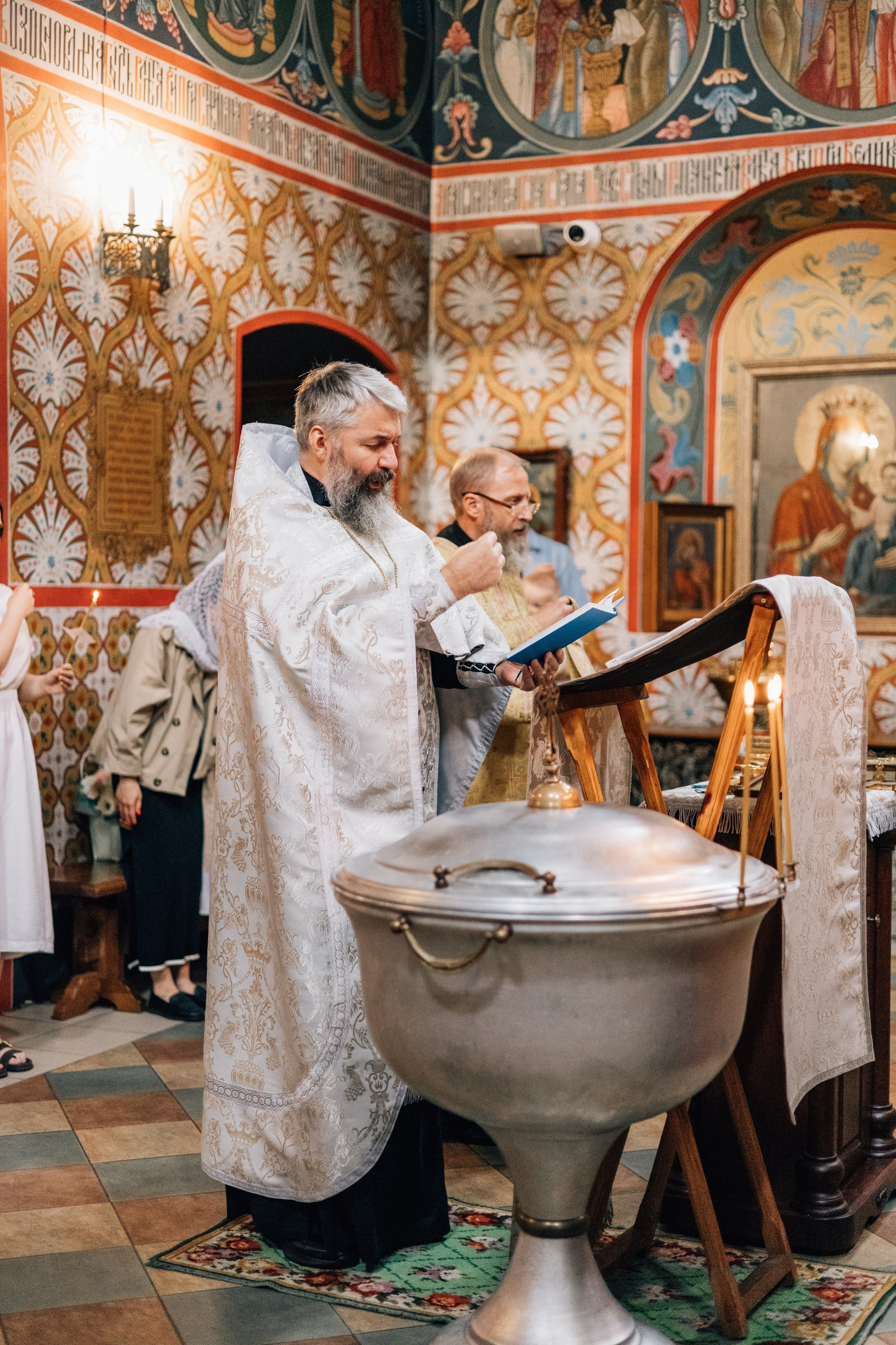 Съёмки в Храме