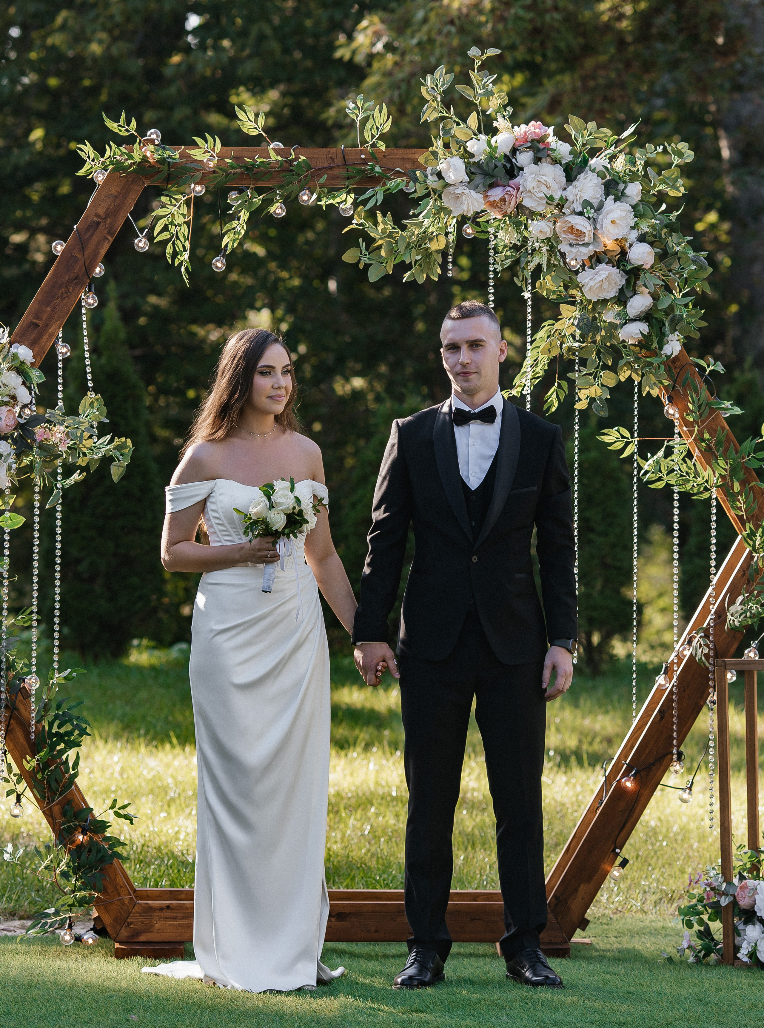 Свадьба на открытом воздухе. Свадебный и семейный фотограф в Москве Олеся Подколзина