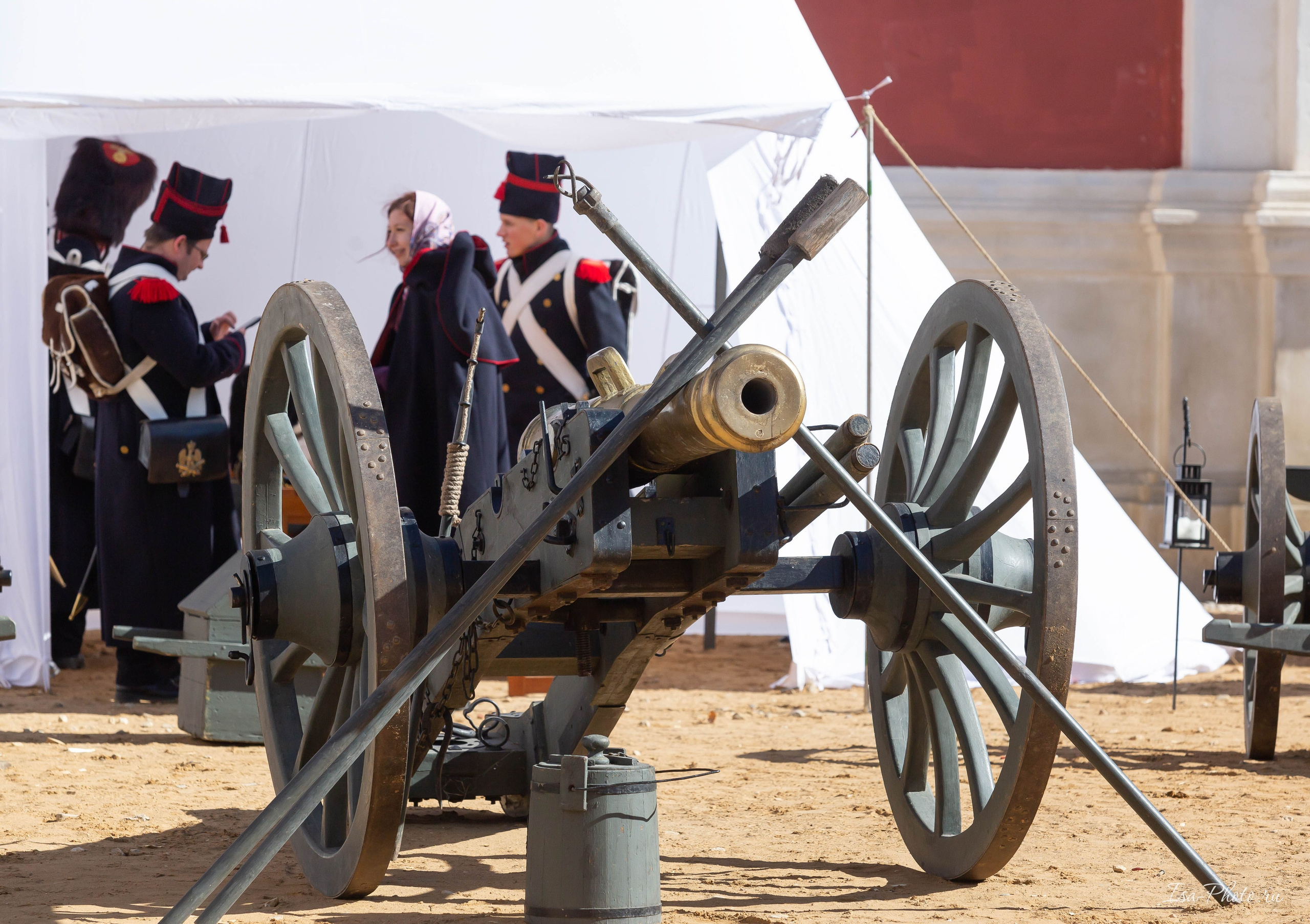 Реконструкция сражения 1812 года. Репортажный фотограф в Москве