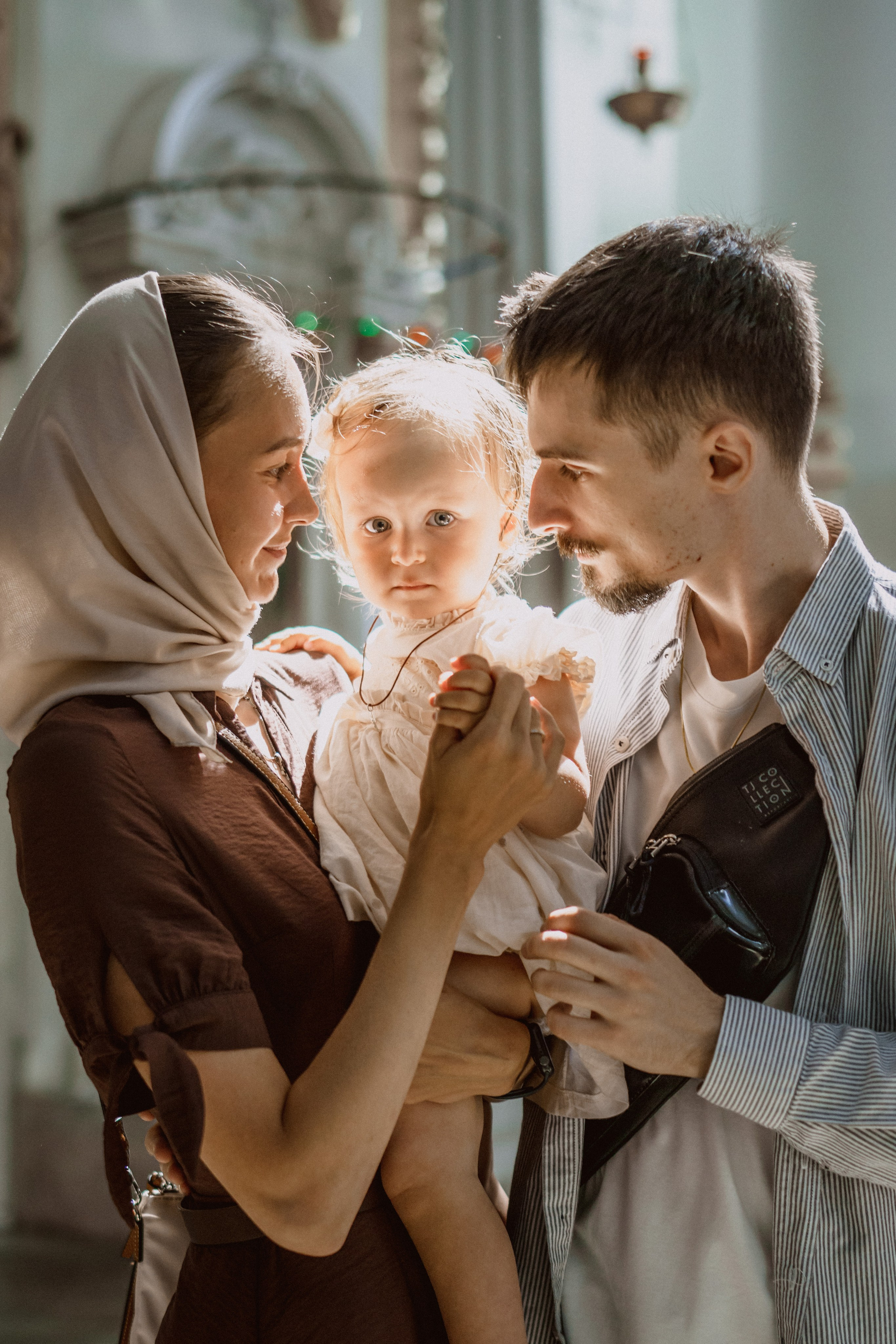 Крещение в Троице-Измайловском соборе. Семейный фотограф и видеограф Алёна Ким