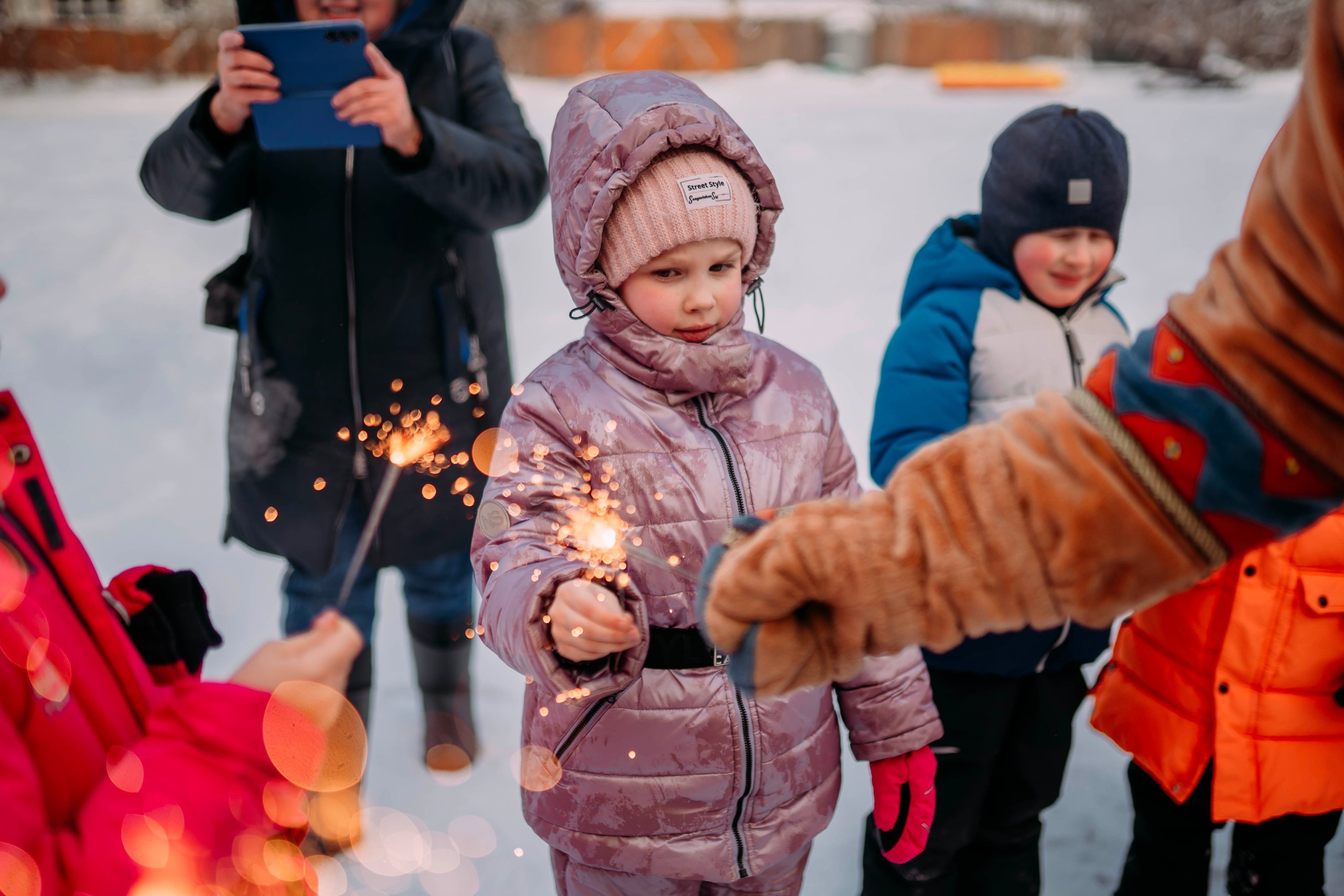 Репортажная съемка новогоднего мероприятия. Семейный и детский фотограф в Кирове Сильвия Михеева