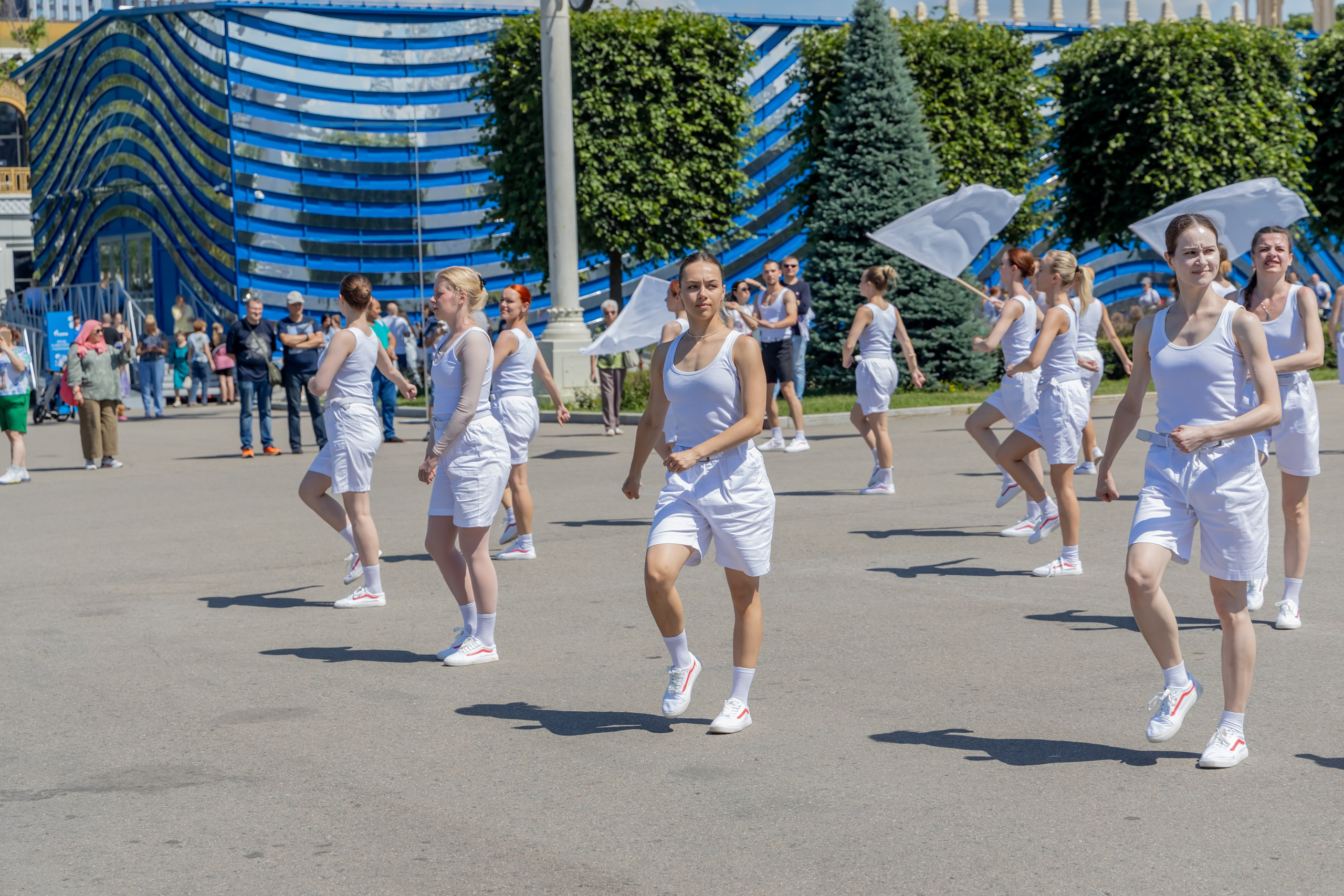 Времена и эпохи. Парад физкультурников 2024 на ВДНХ. Репортажный, семейный и студийный фотограф в Москве Демин Алексей