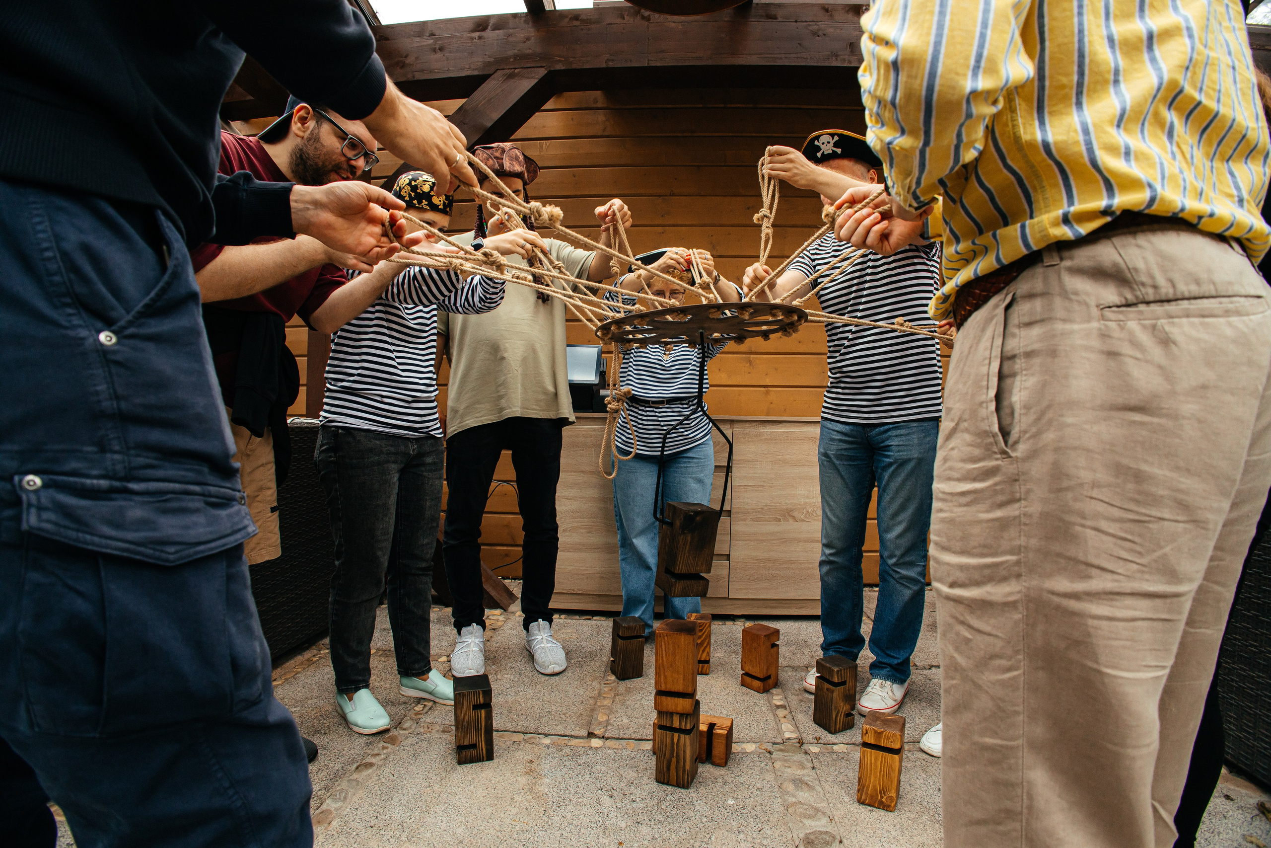 Тимбилдинг «Пираты». Фотограф в Санкт-Петербурге Виктория Безверхая