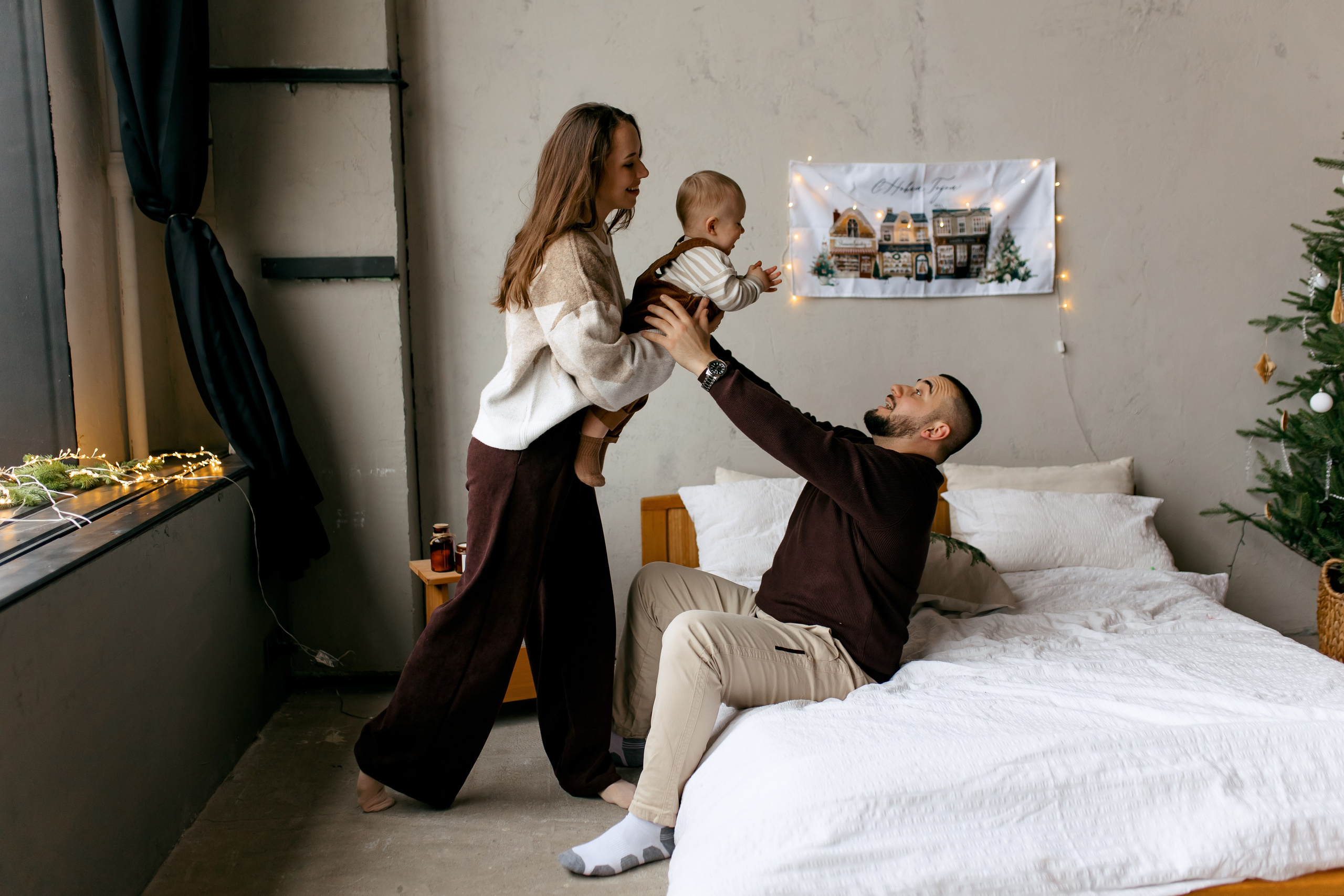 Новый год в уютной студии. Свадебный и портретный фотограф — Мария Костина