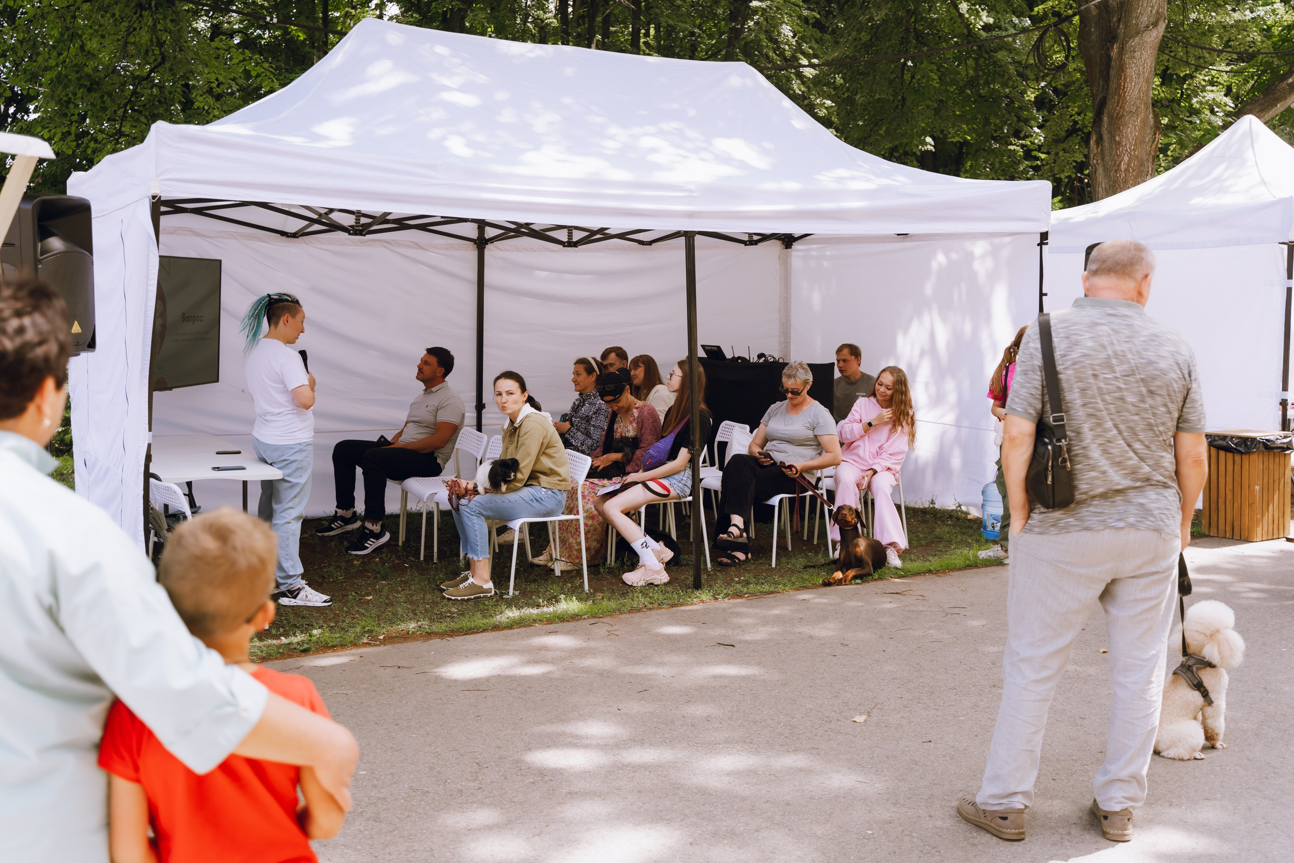 Площадка фестиваля «Мампус и его друзья» в Лесопарке 2025. Фотограф Надежда Погребняк | Рязань | Москва