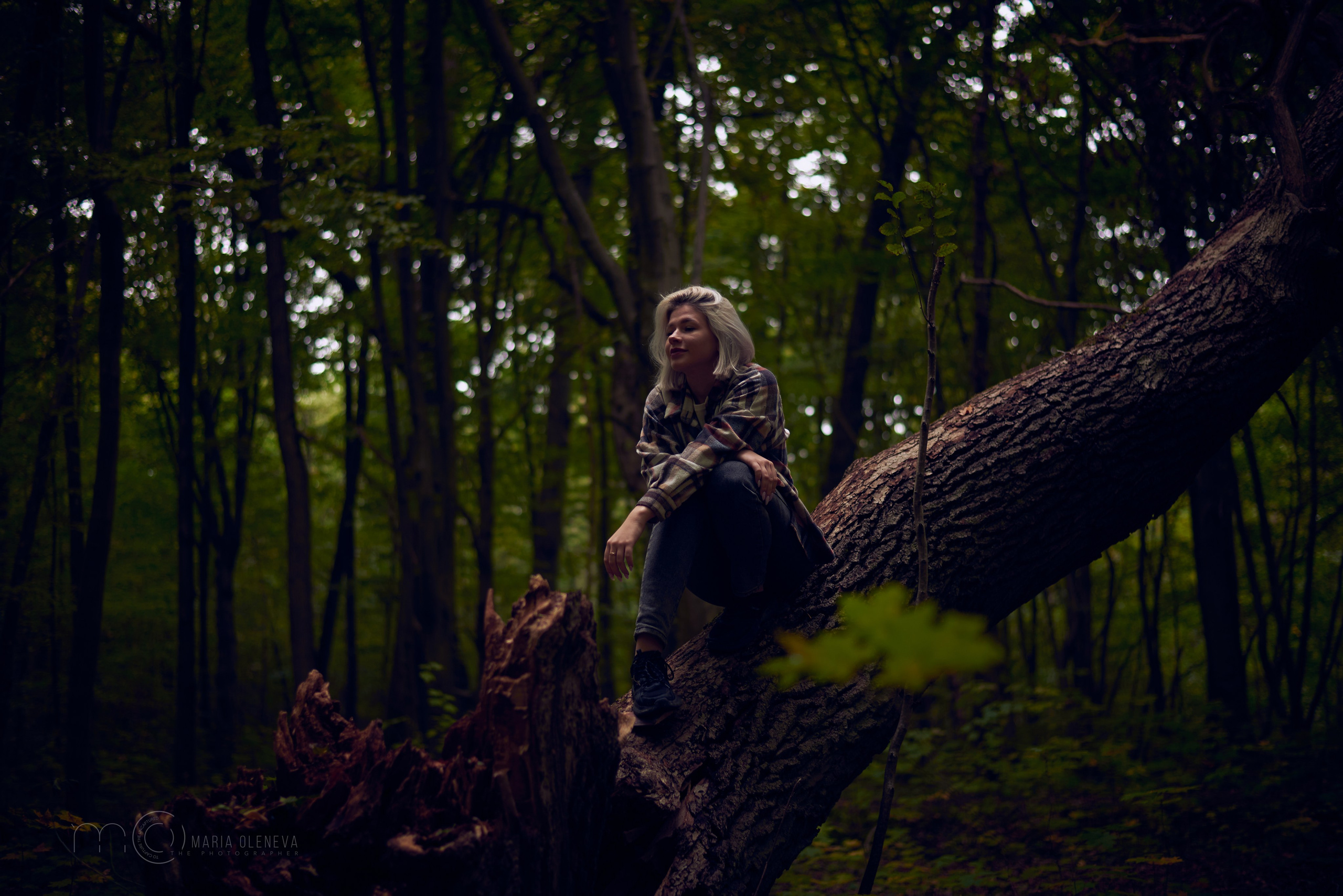 Прогулка с собакой. Фотограф Мария Оленева