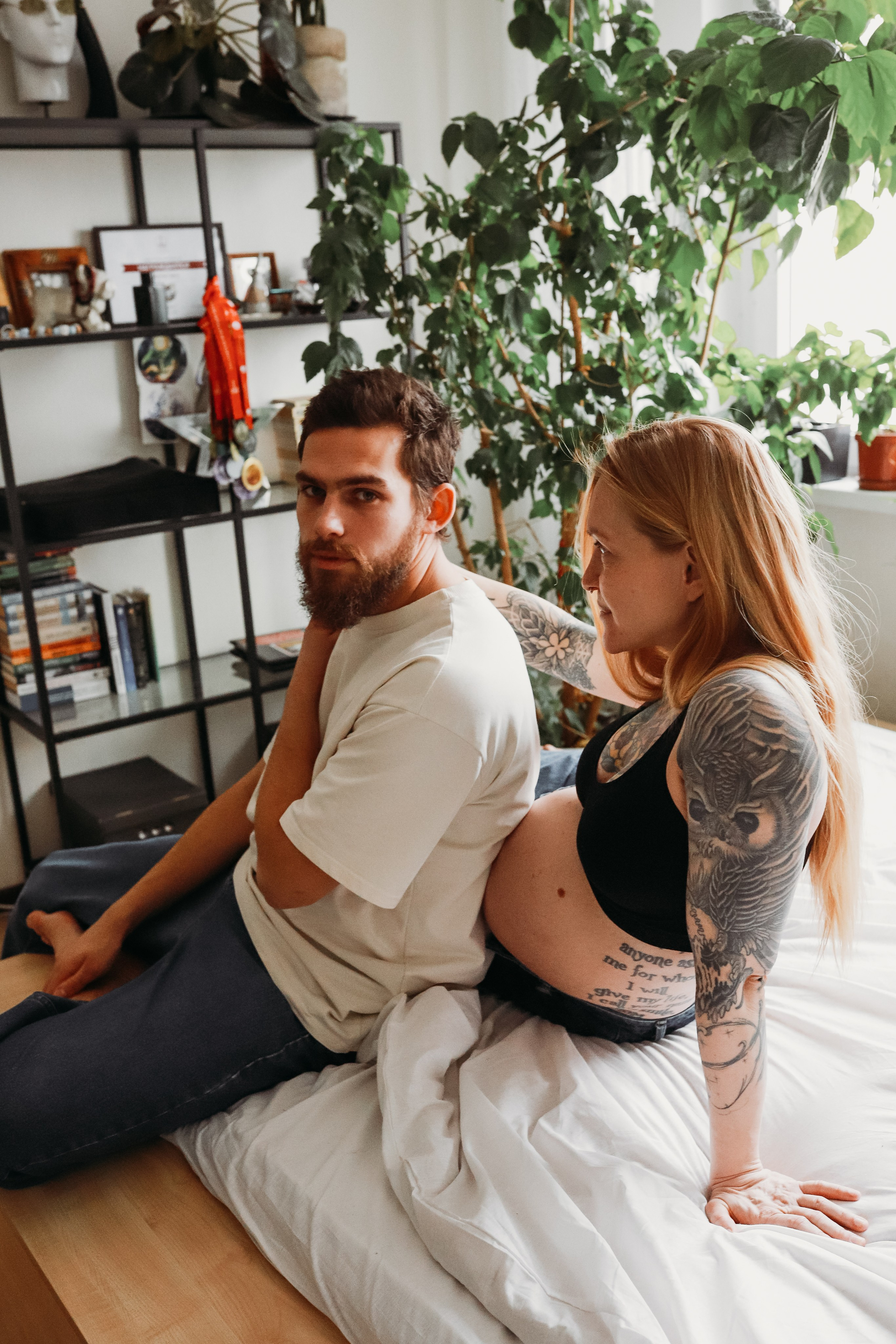 Наталья и Артем, домашняя. Семейный фотограф Москва