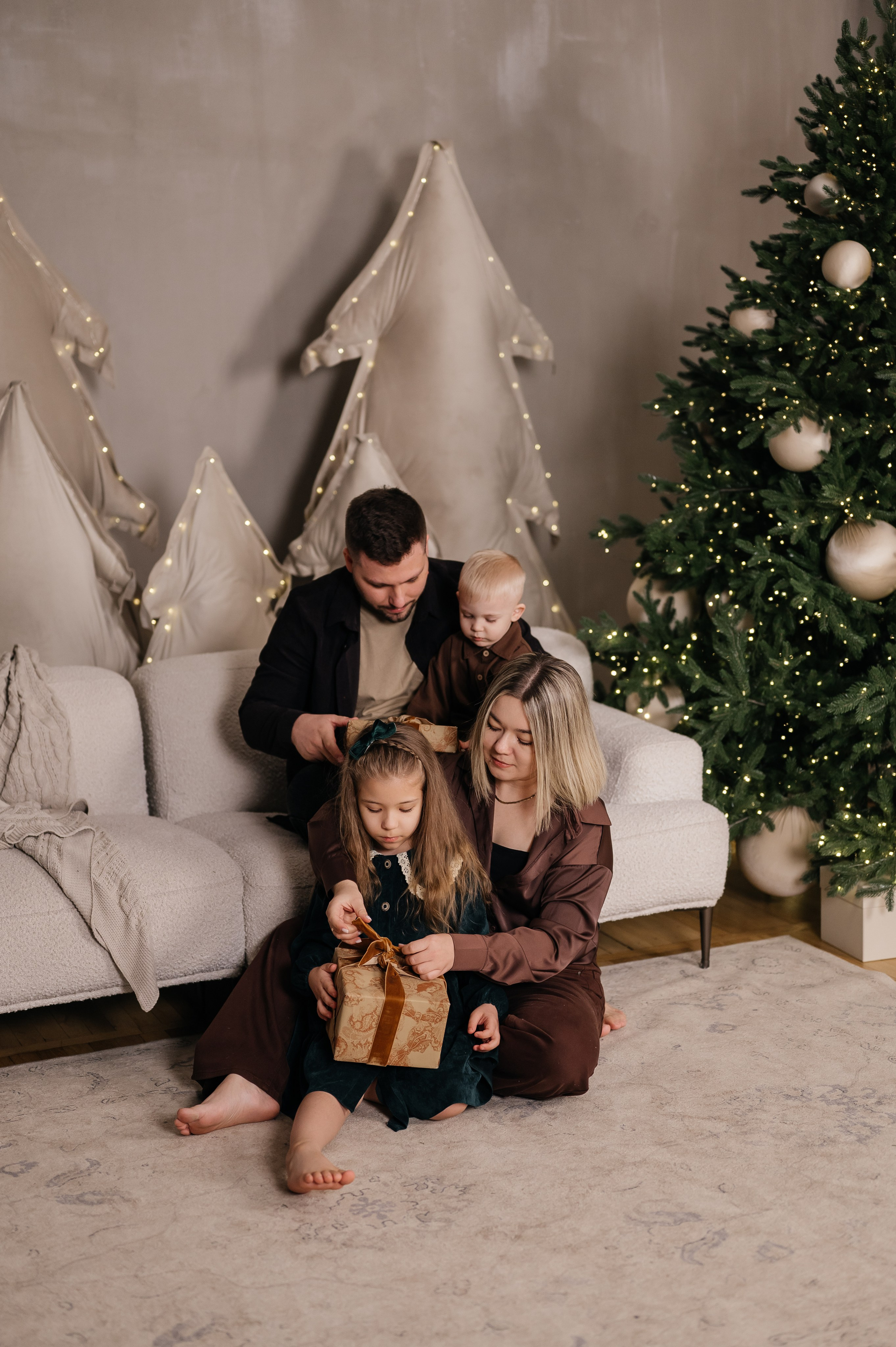 Новогодняя фотосессия. Свадебный и семейный фотограф в Краснодаре Алина Мельник