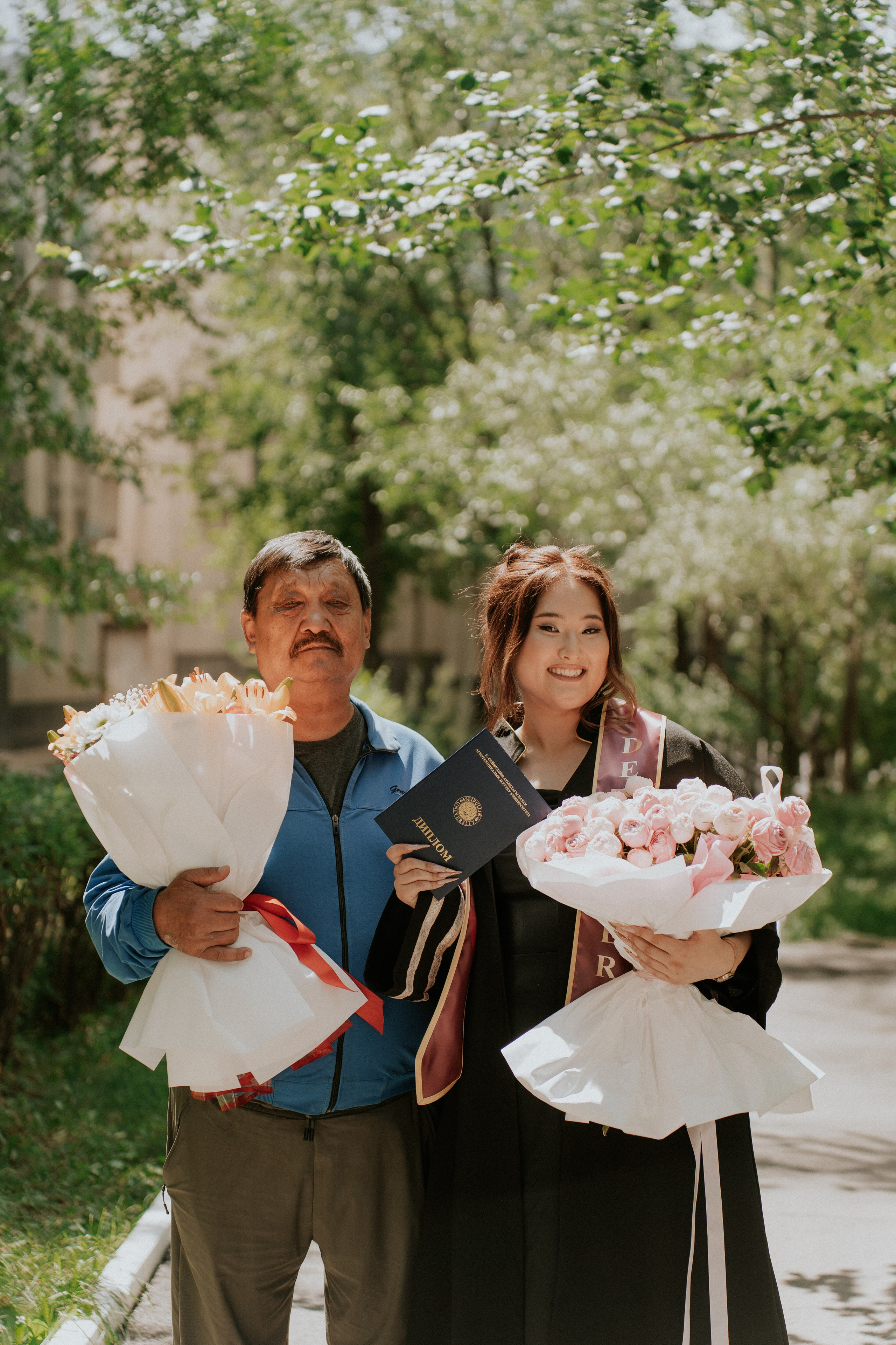 Выпускной Аграрный унивеситет. Крис Богомазова