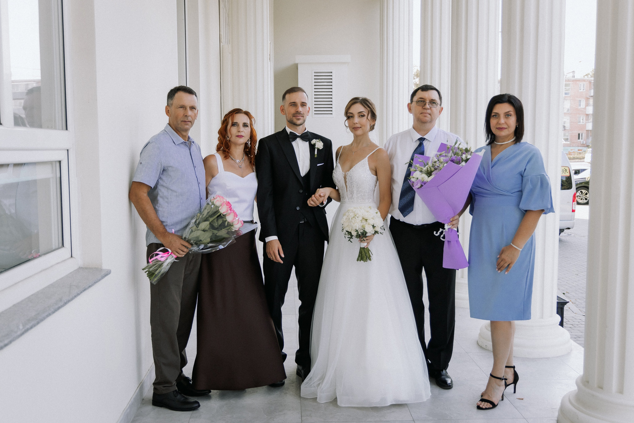 Свадебная прогулка Екатерины и Евгения. Свадебная фотография. Арина Рубах