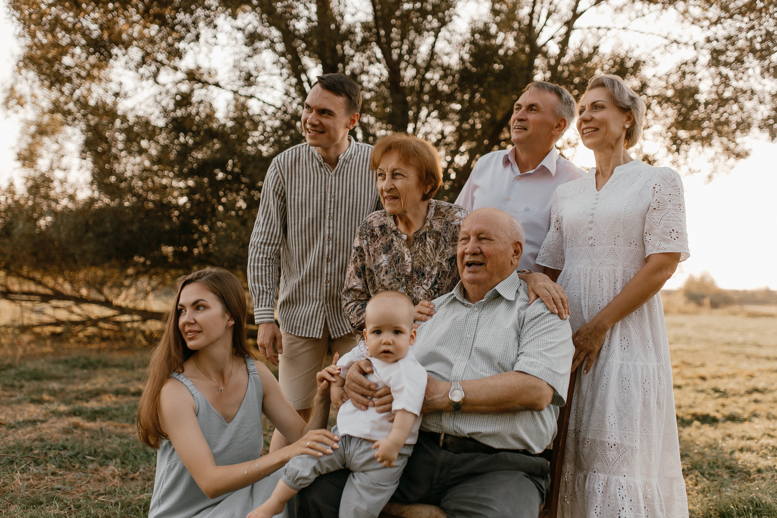 4 поколения. Семейный фотограф Губкин/Старый Оскол