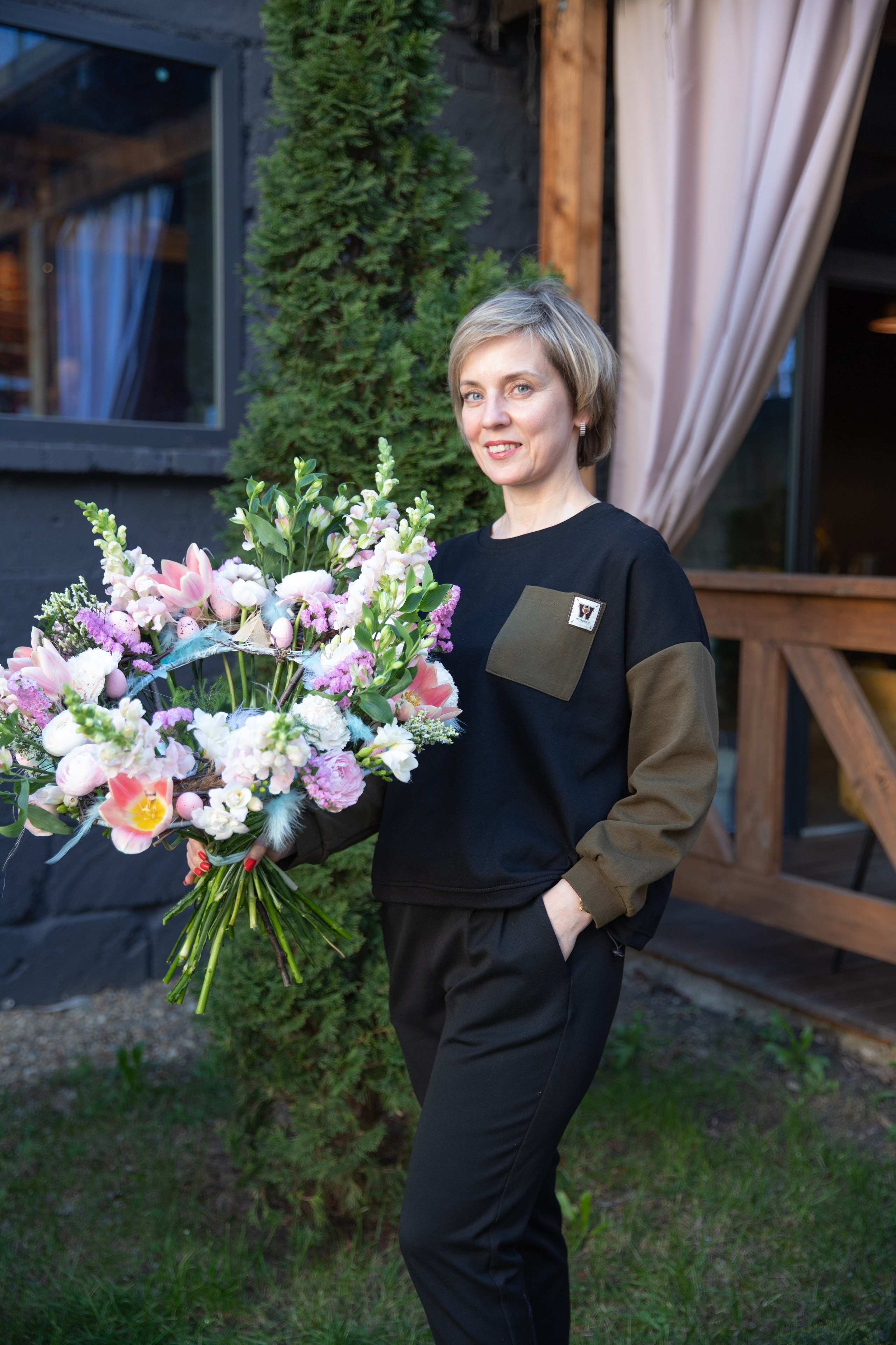 Урок флористики. Портретный фотограф в Краснодаре Надежда Елынко