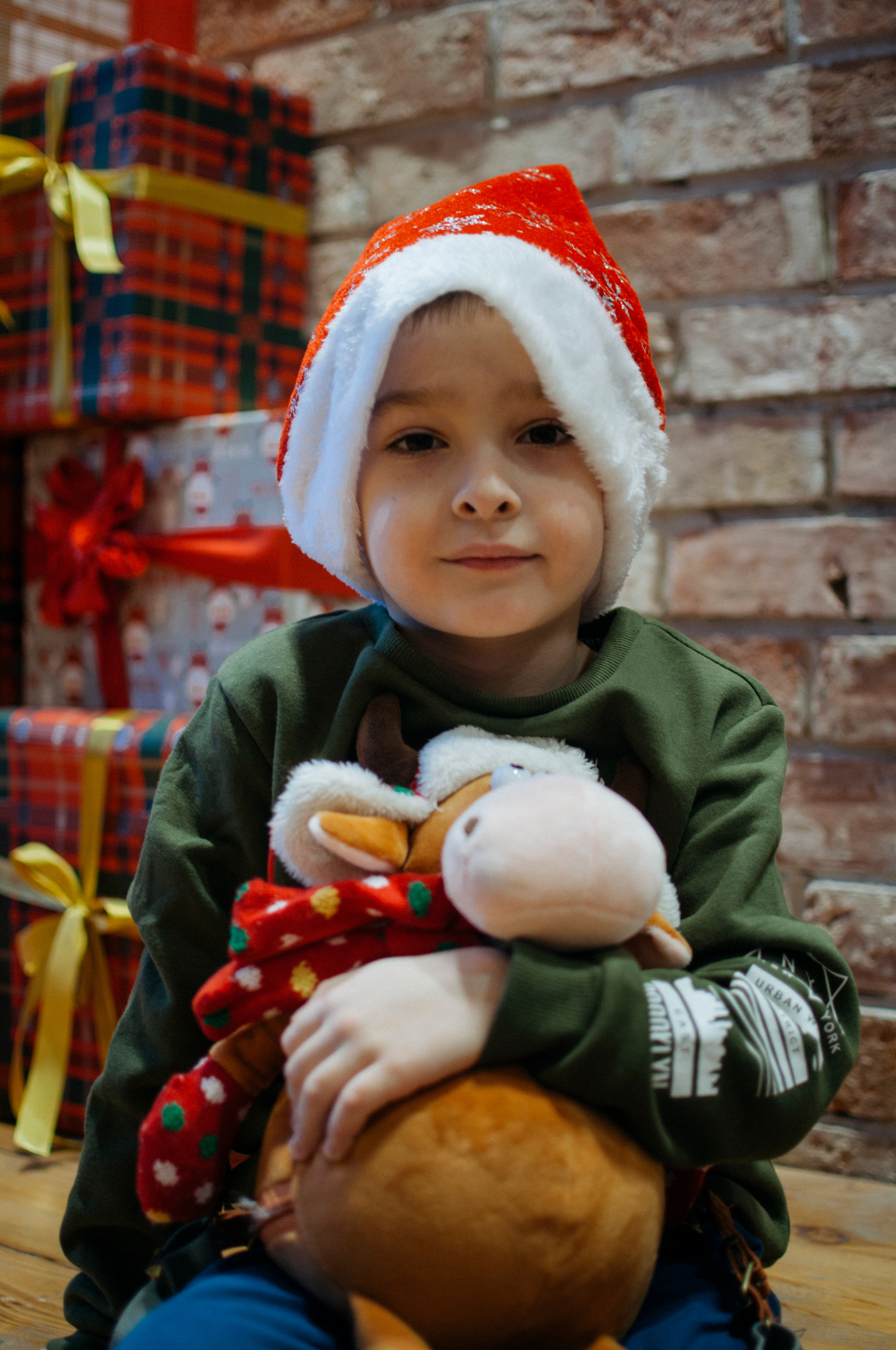 Детская новогодняя фотосессия заказать в Железнодорожном, в Москве