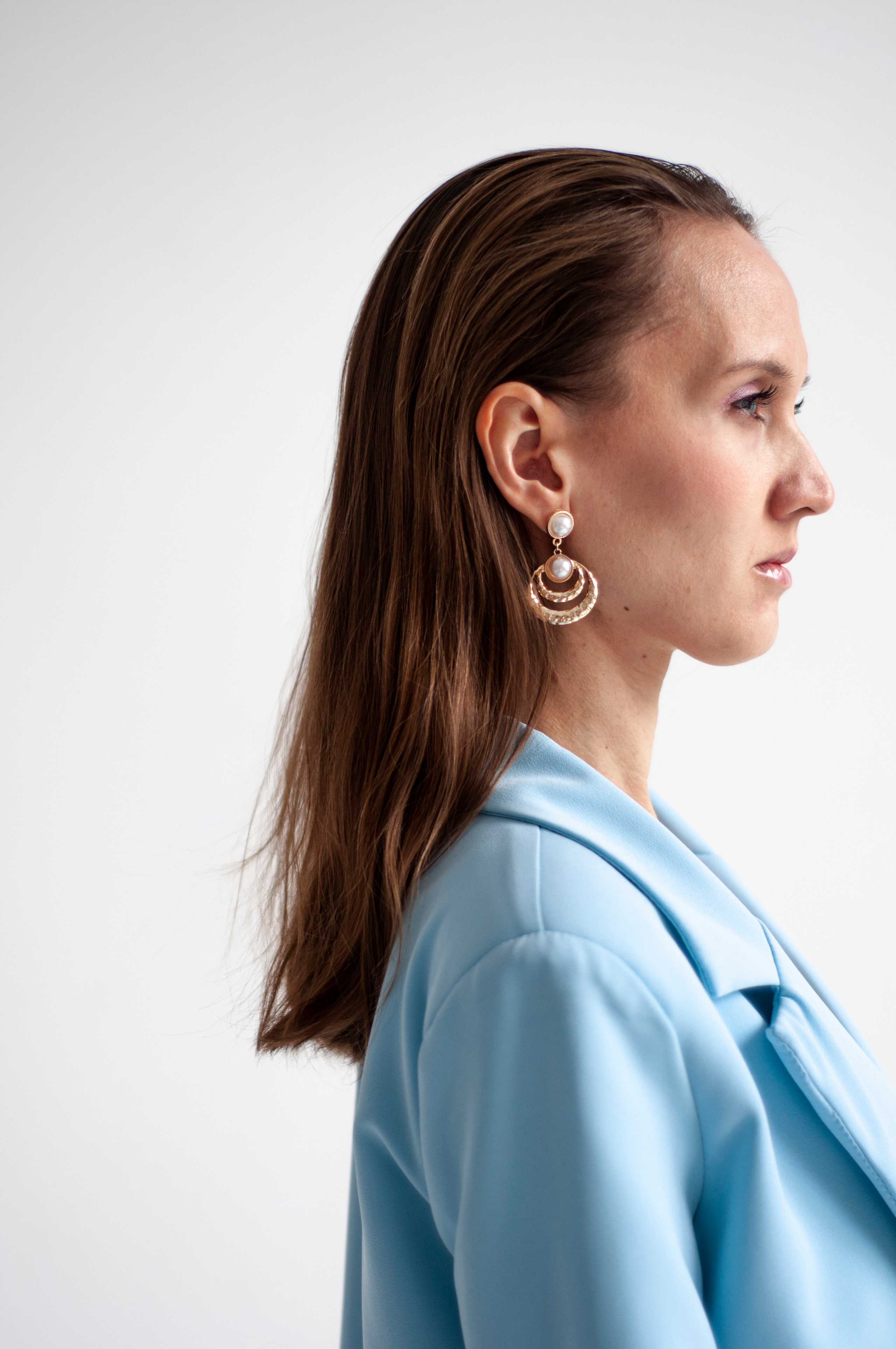 Женский портрет в фотостудии