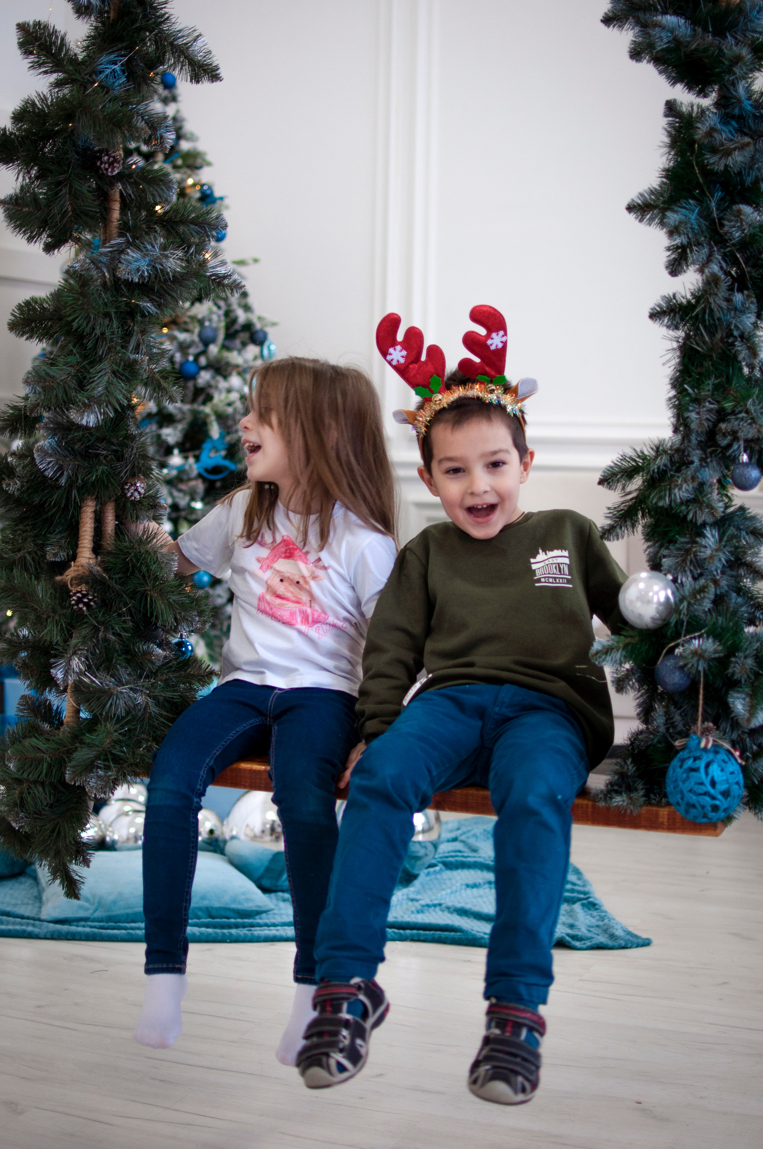 Детская новогодняя фотосессия заказать в Железнодорожном, в Москве