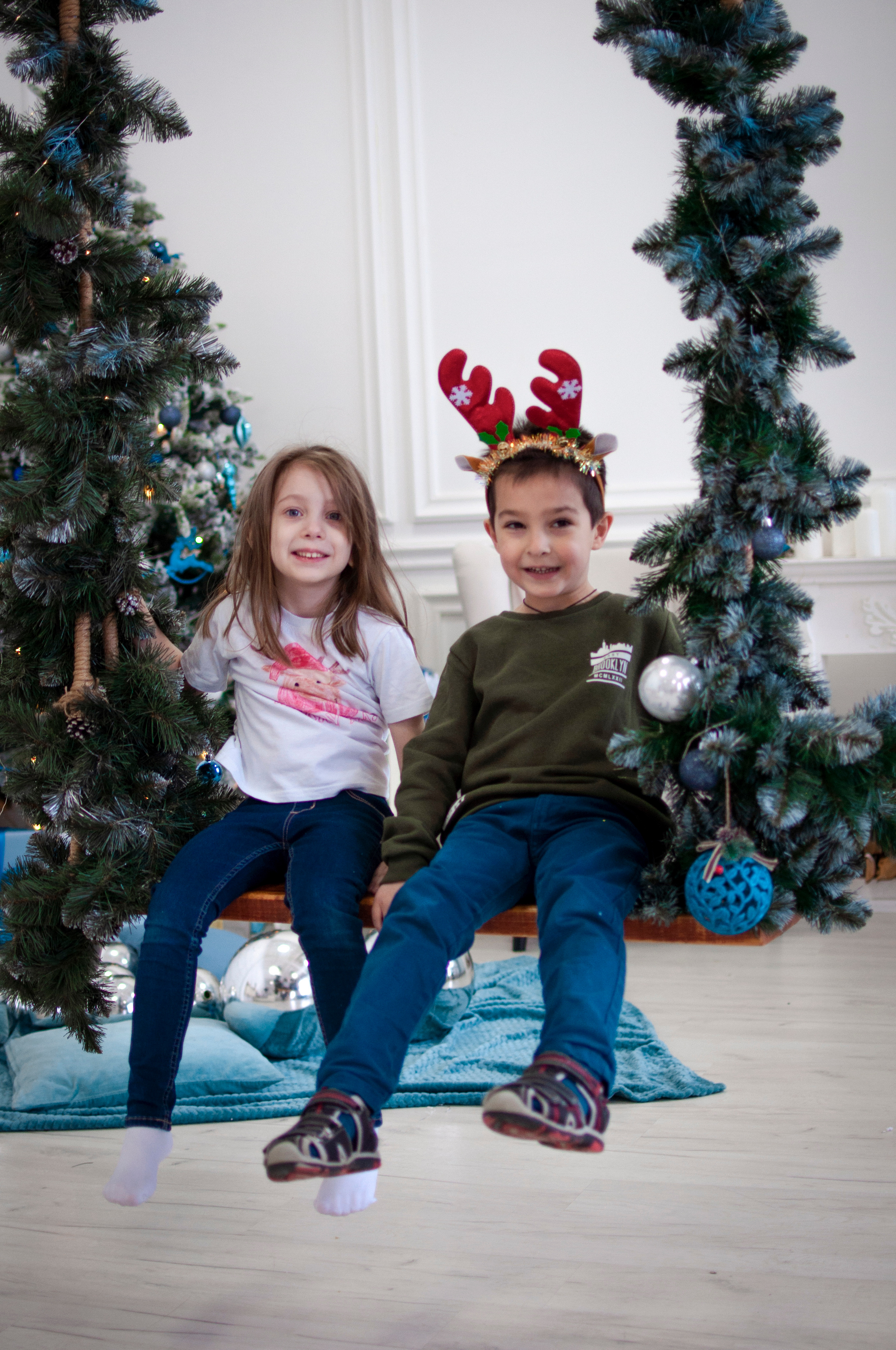Детская новогодняя фотосессия заказать в Железнодорожном, в Москве