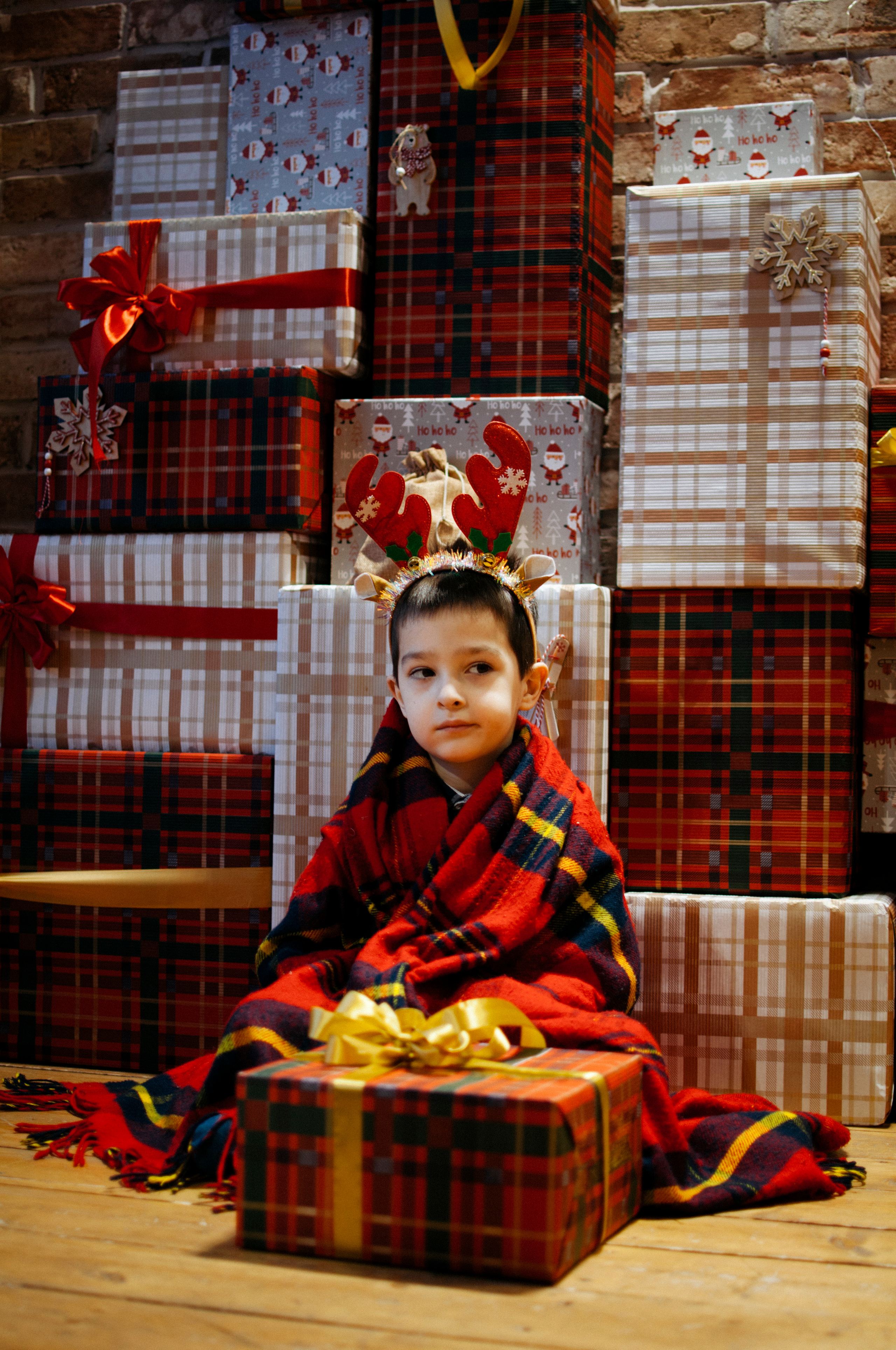 Детская новогодняя фотосессия заказать в Железнодорожном, в Москве