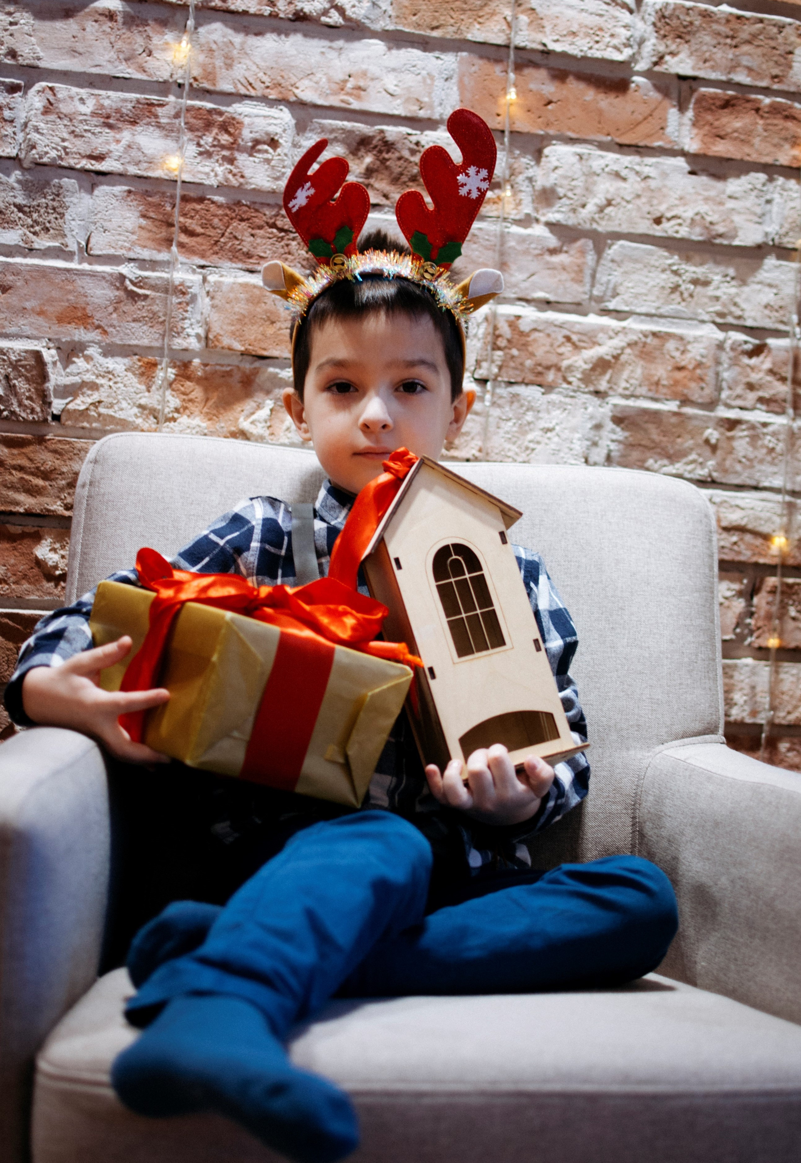 Детская новогодняя фотосессия заказать в Железнодорожном, в Москве