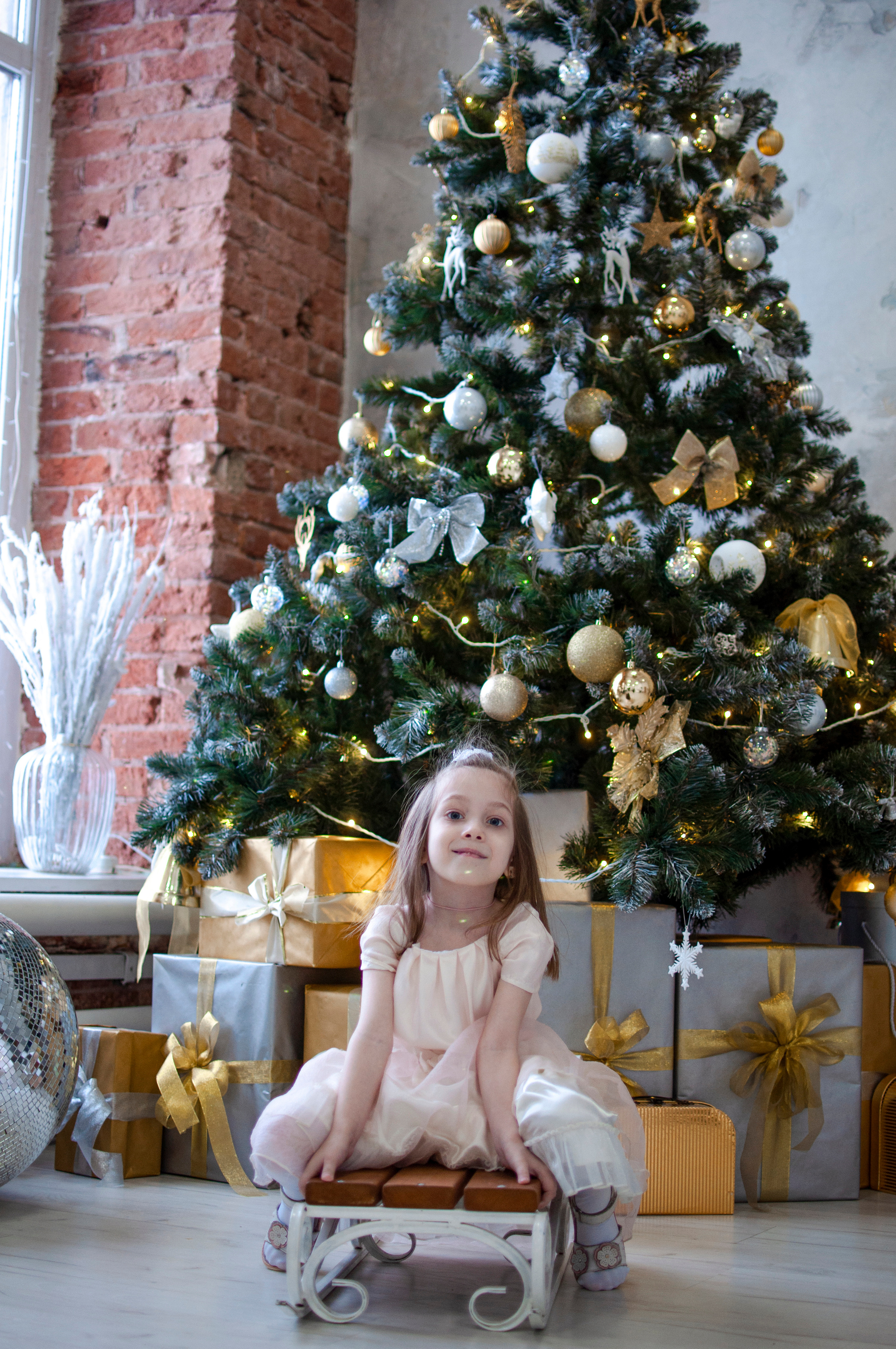 Детская новогодняя фотосессия заказать в Железнодорожном, в Москве