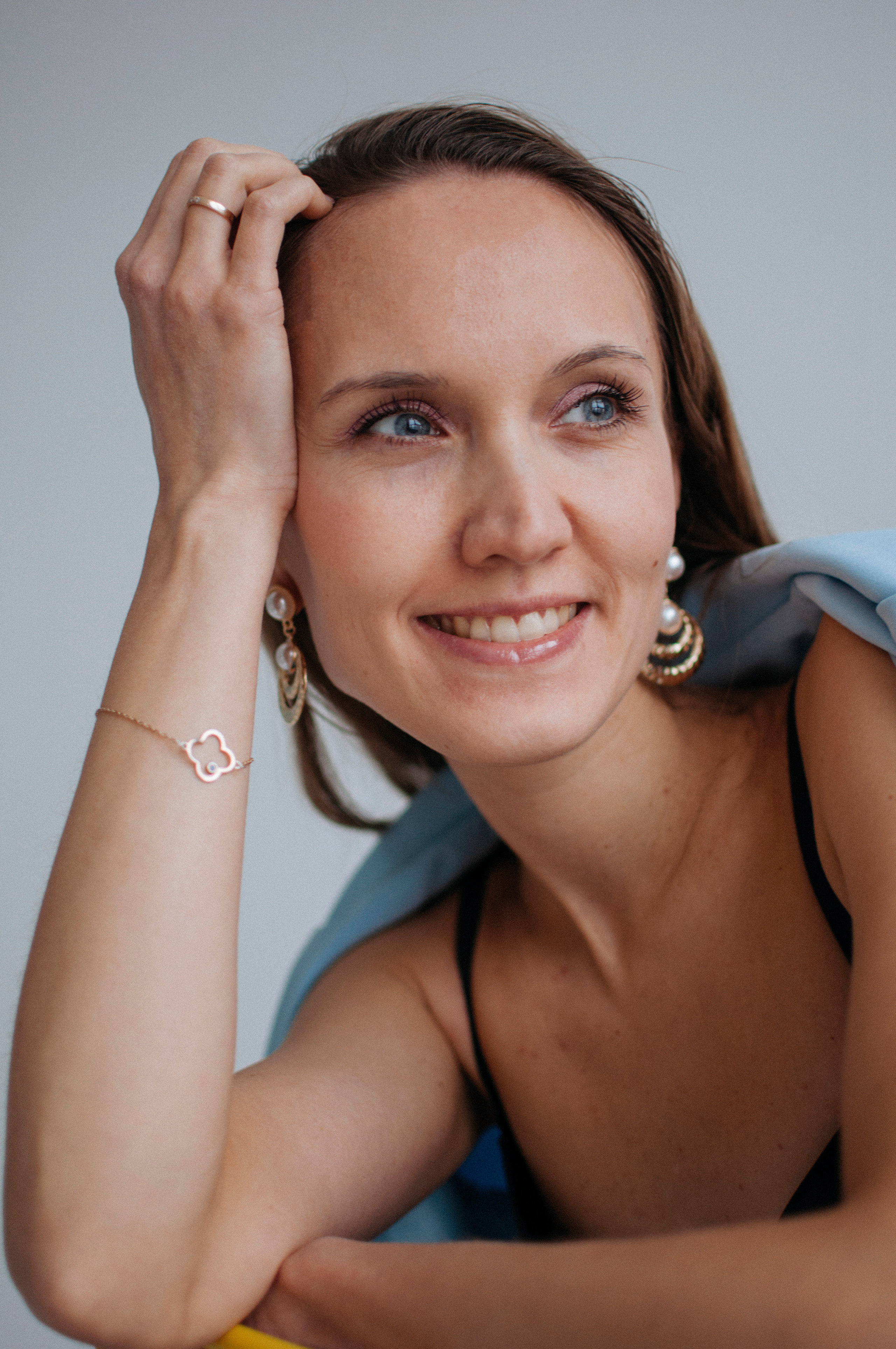 Женский портрет в фотостудии