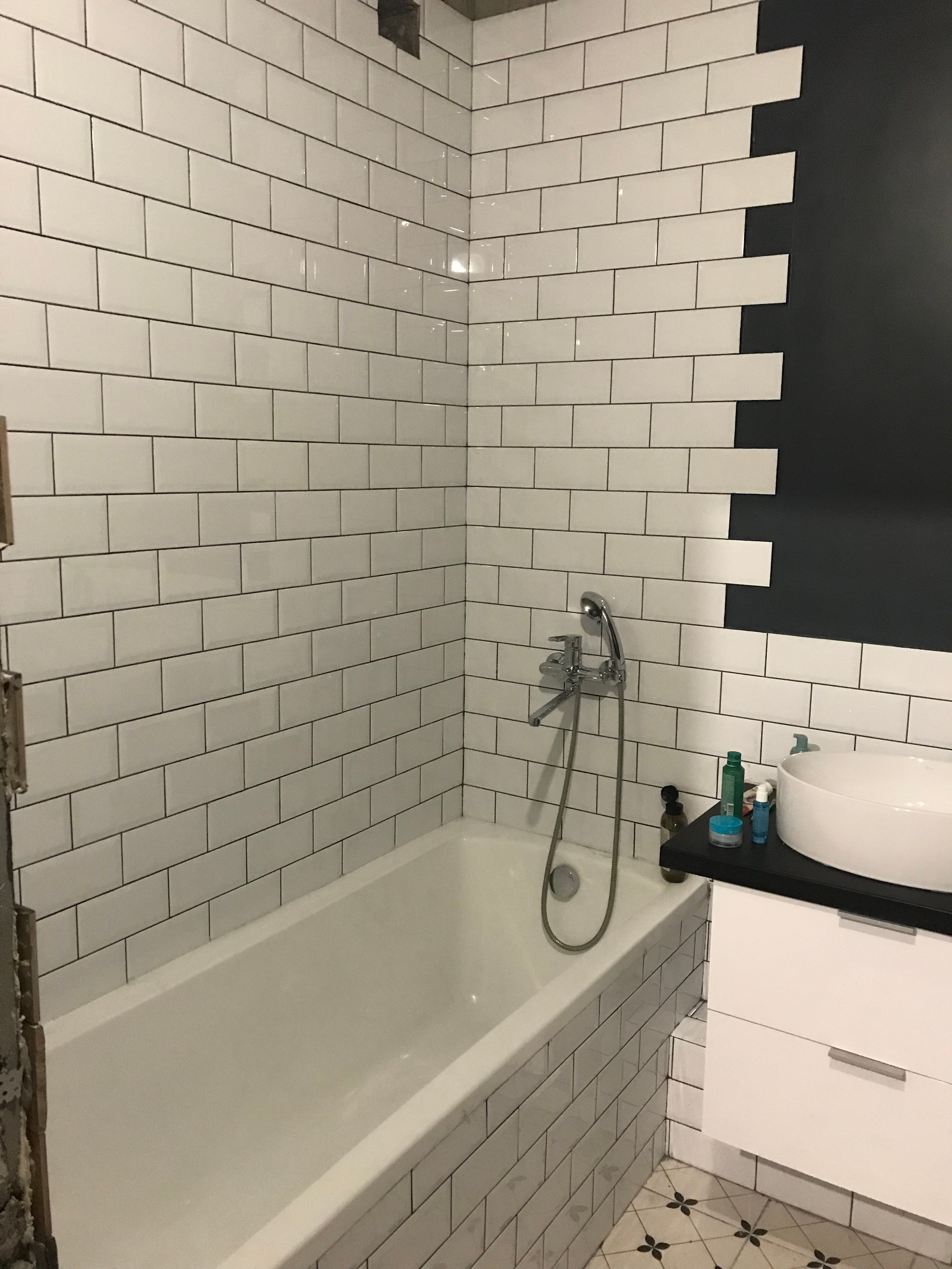 Ванная комната (ул. Вишневского д. 57а). Ремонт санузла, туалета, ванной под ключ в Казани. Укладка плитки