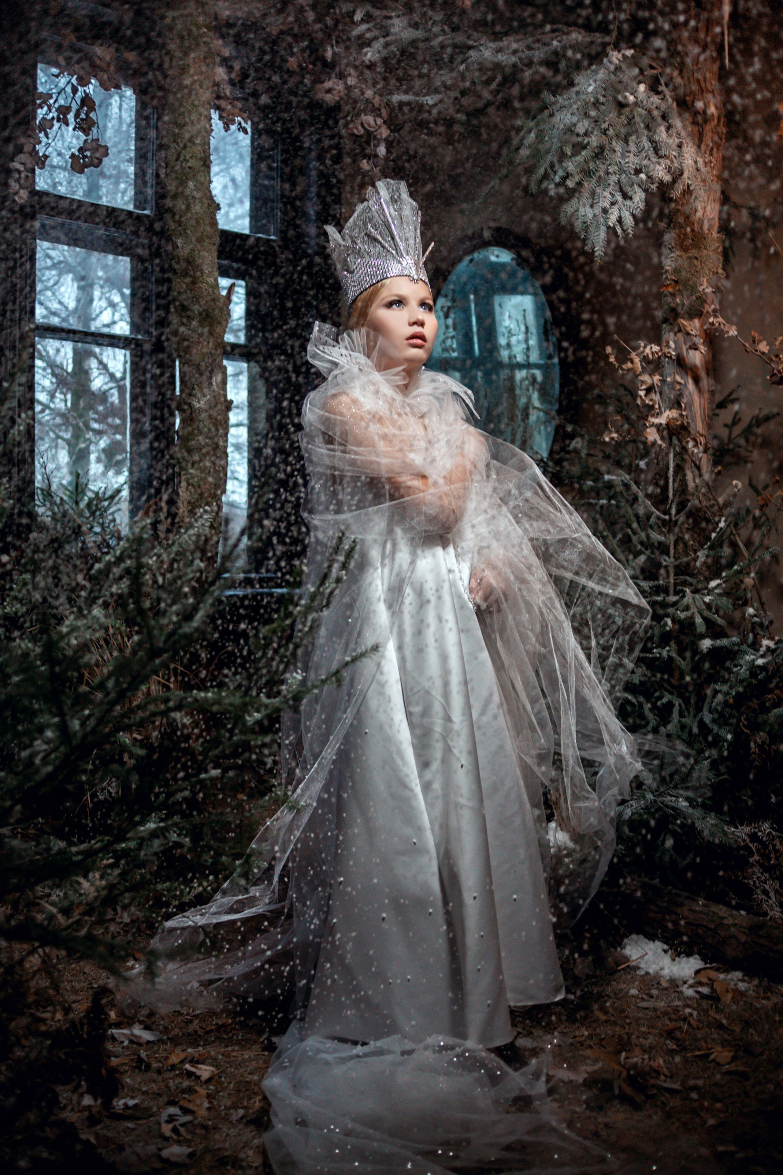 Снежная королева. Семейный и детский фотограф в Москве Ольга Кривенцова