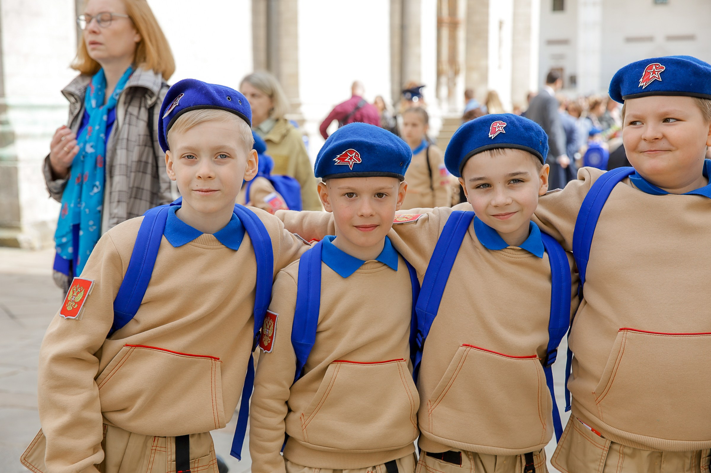 ПРИСЯГА ЮНАРМЕЙЦЕВ. СОБОРНАЯ ПЛОЩАДЬ КРЕМЛЯ. Фотограф в Москве Ольга Колесникова