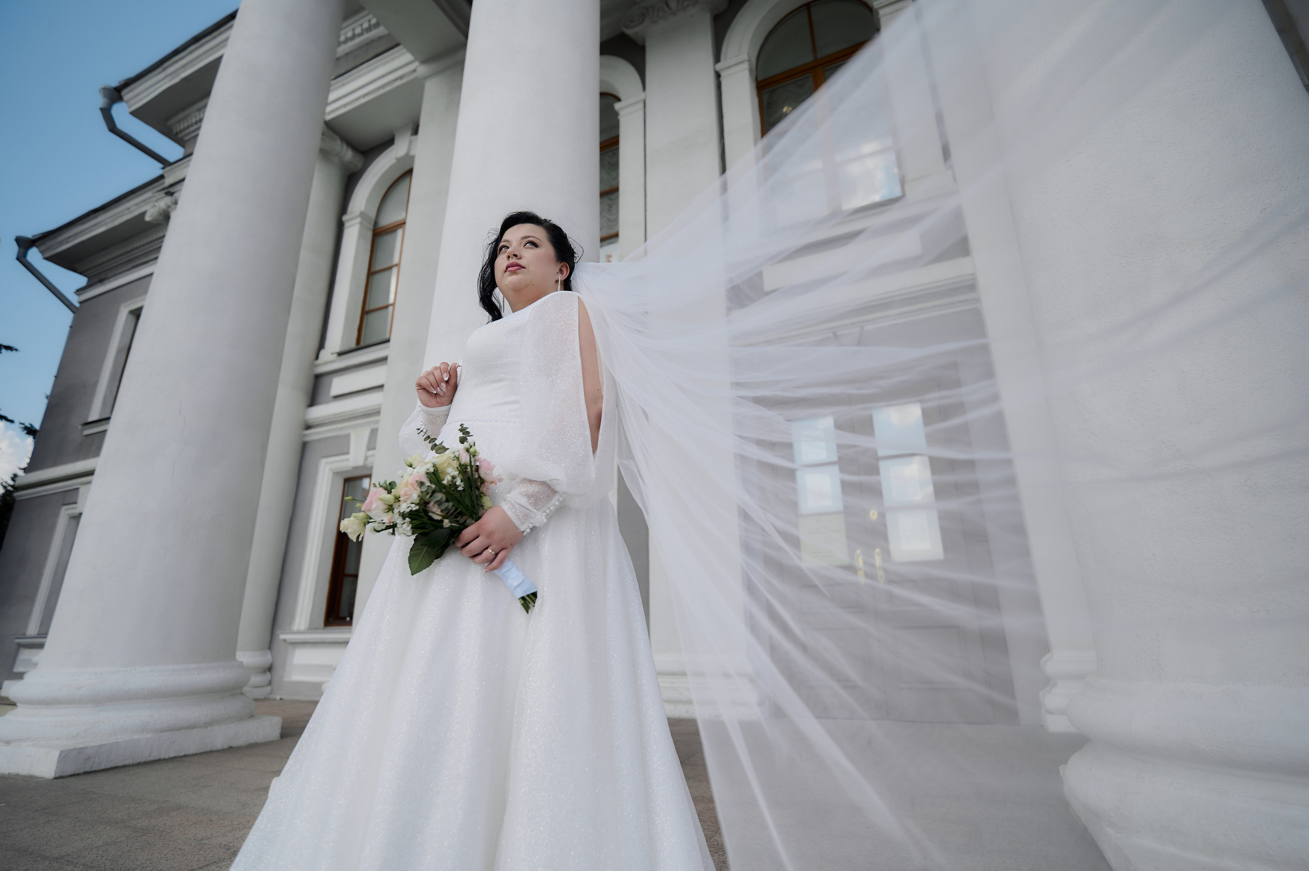 Свадебная фотосессия в студии. Свадебный фотограф в Туле Никита Беляев