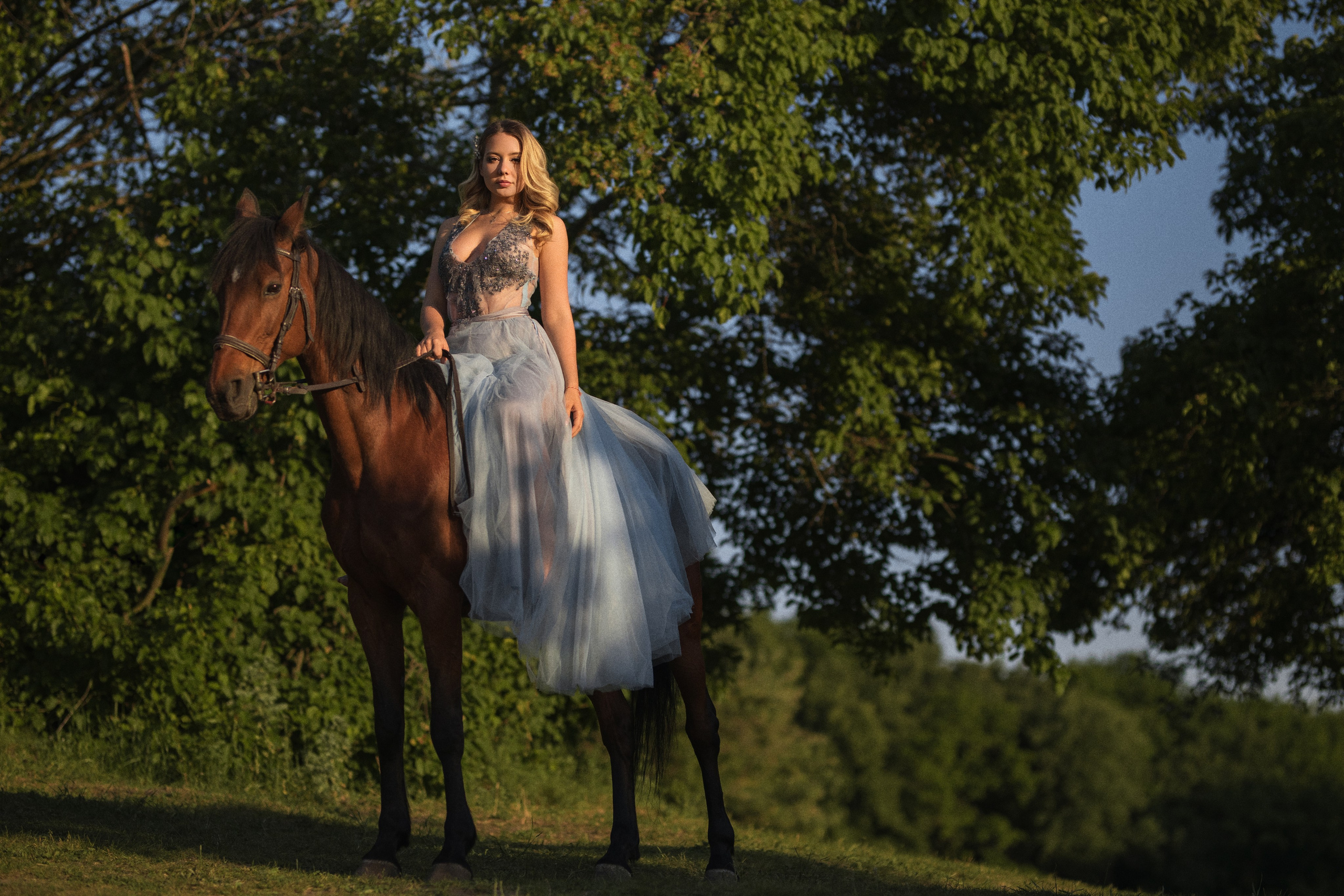 Фотосессия с лошадью на природе с Надеждой для «себя»
