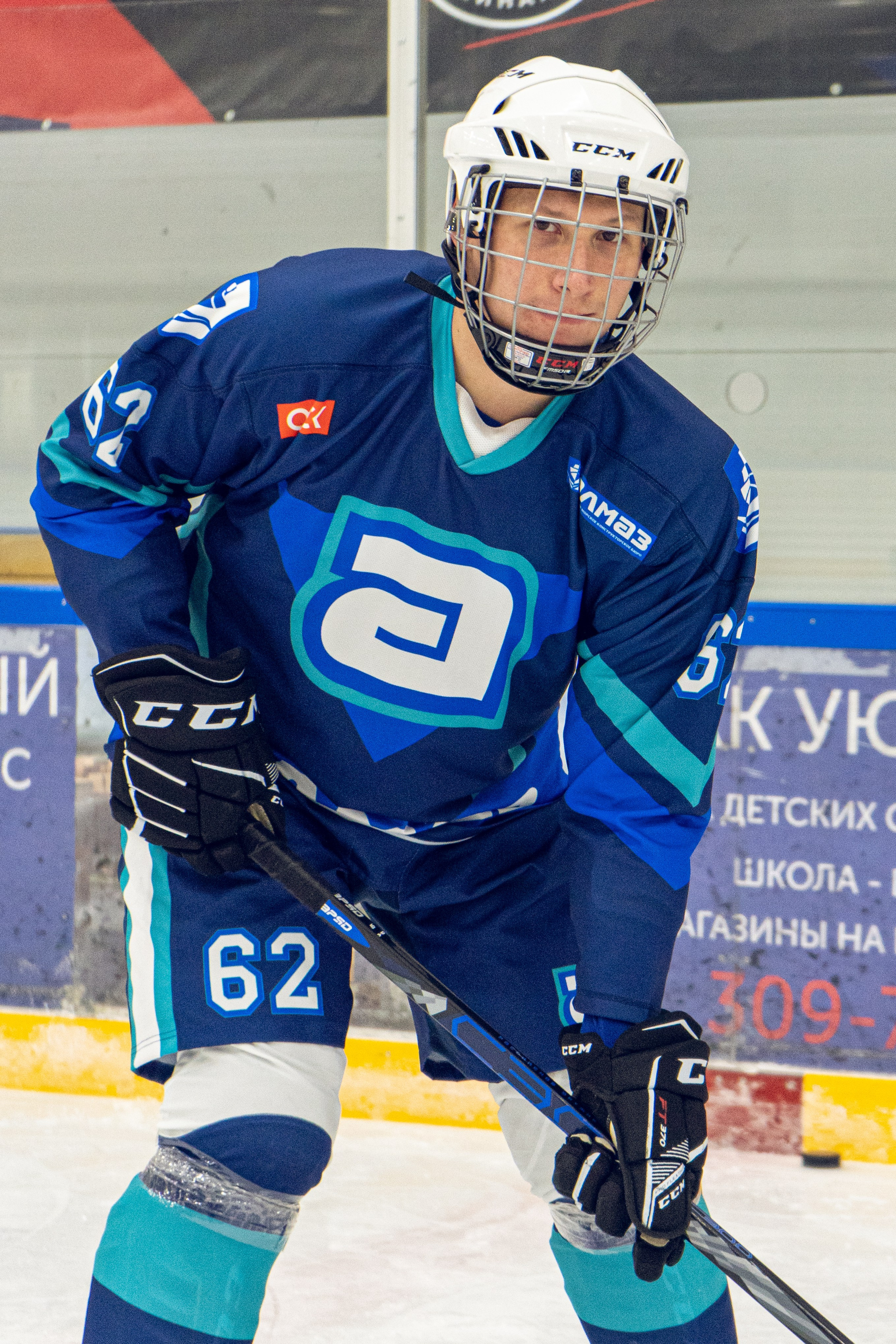 Тренировка по хоккею «ЦМКБ «Алмаз»