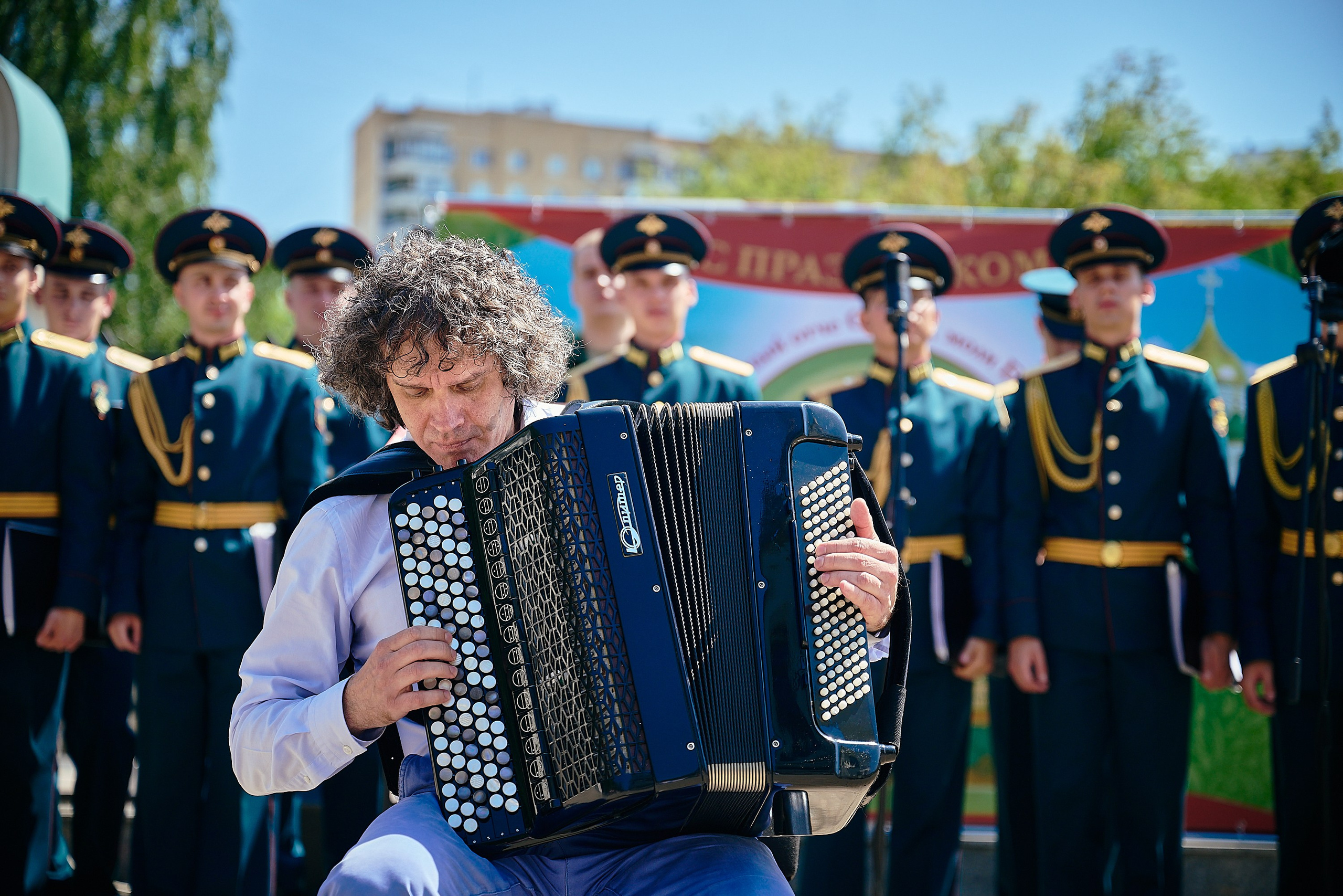 Престольный праздник в храме преподобного Сергия Радонежского в Солнцево. Фотограф Елена Думби