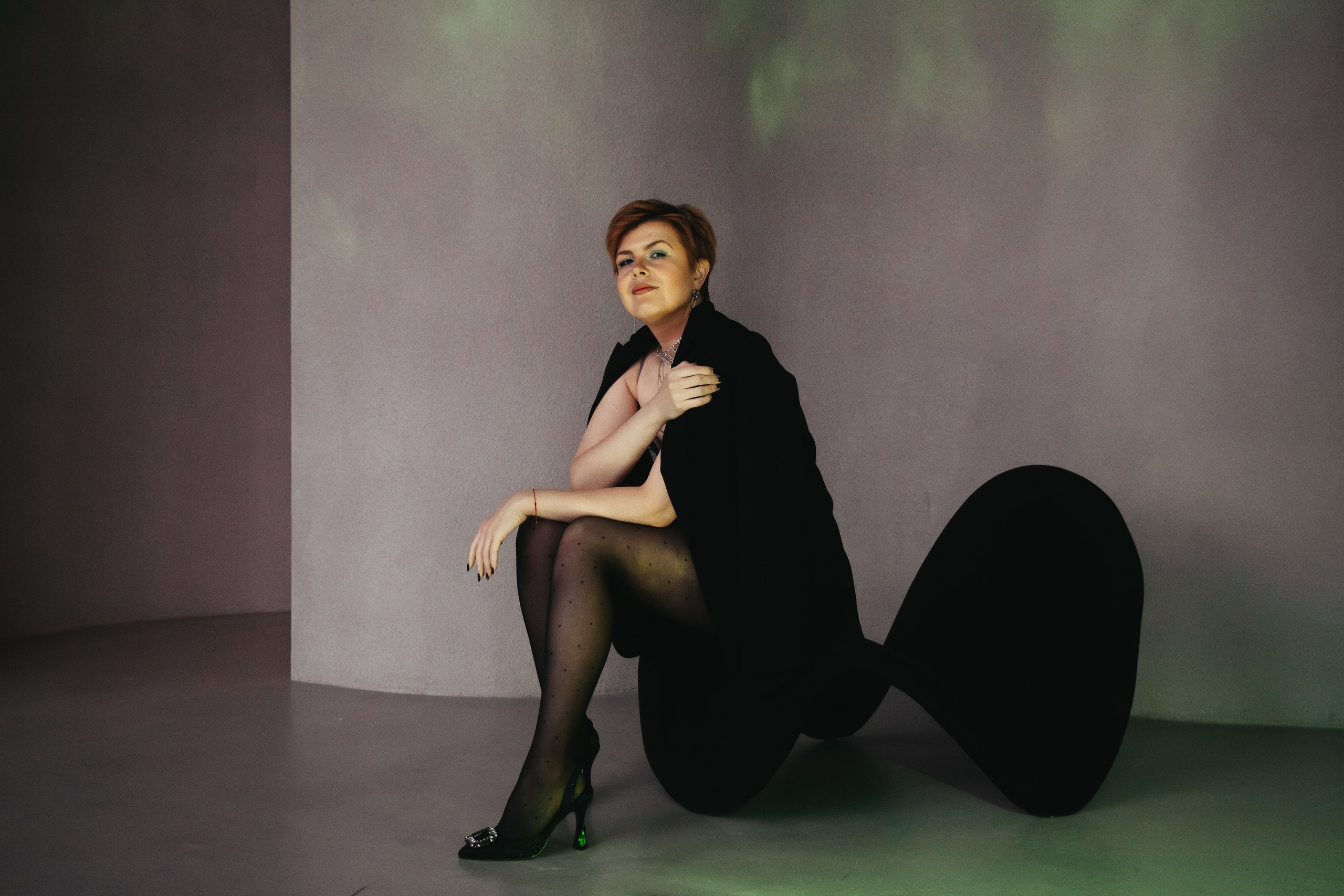 Анастасия. Портрет в студии. Новогодняя фотосессия Екатеринбург. Фотограф в Екатеринбурге Пойгина Елена