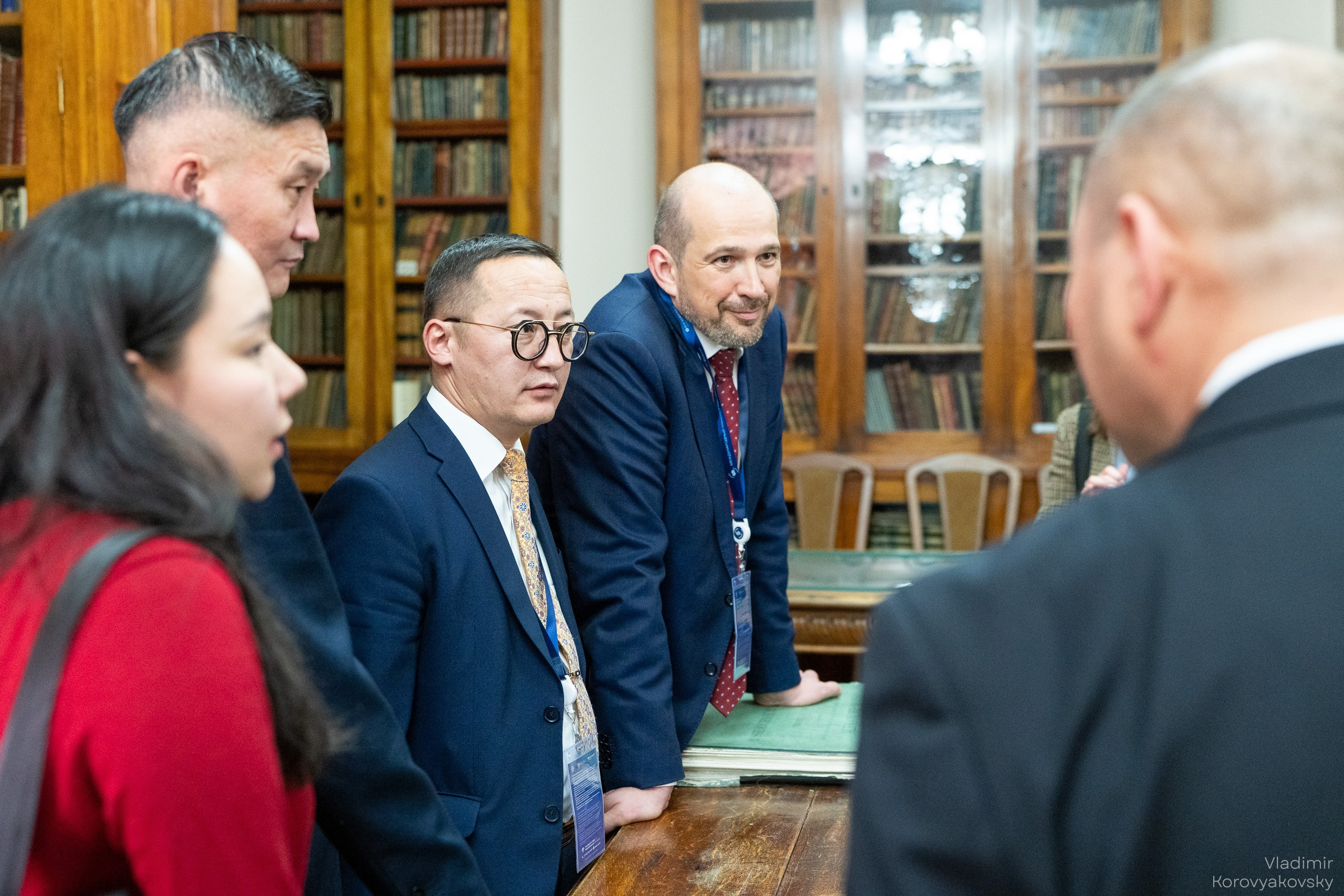 Совещание руководства ПГУПС с Делегациями Исполнительного агентства Правительства Монголии и делегацией АО «УБЖД». Фотограф Владимир Коровяковский