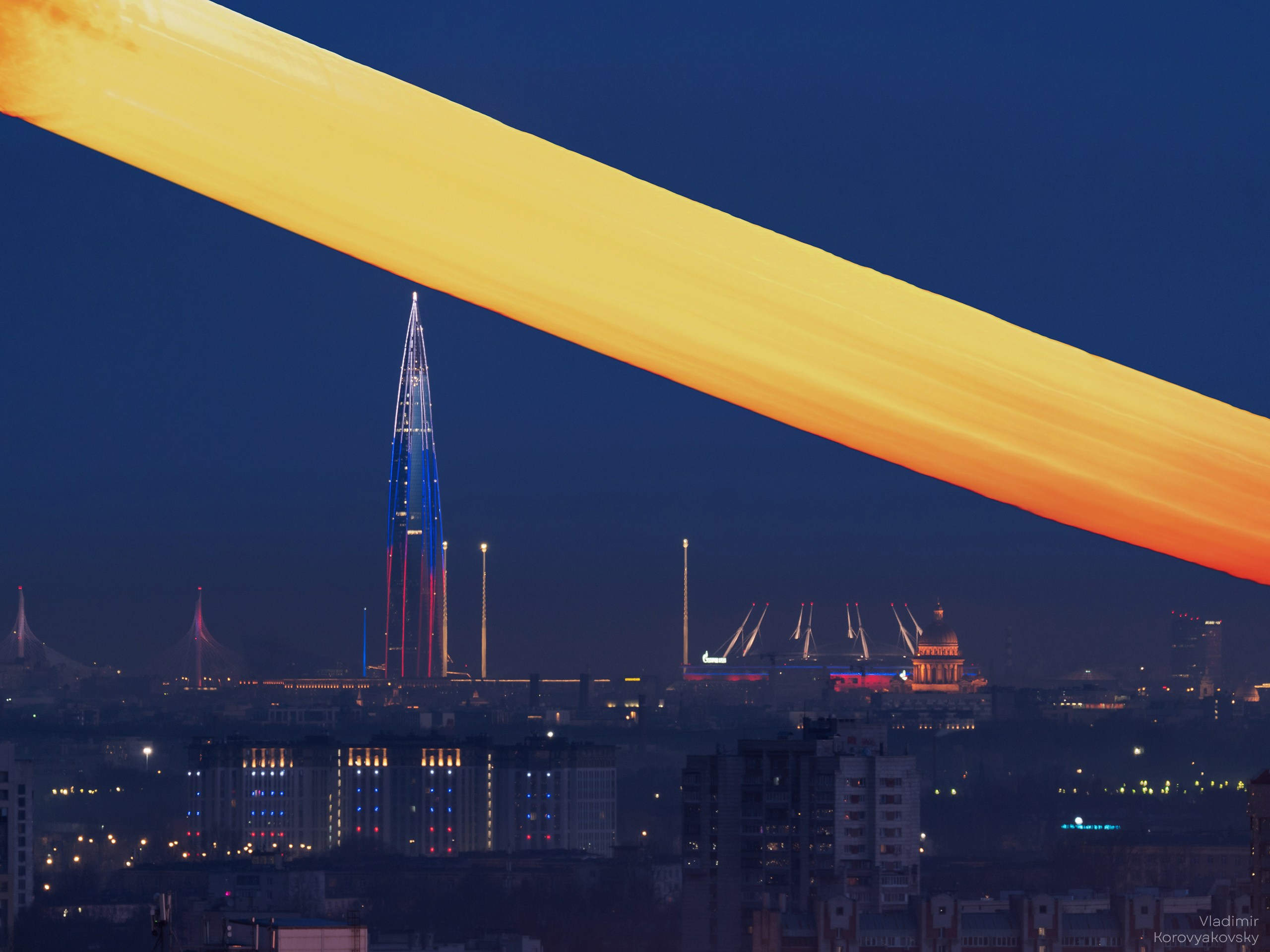 City landscape. Photographer Vladimir Korovyakovsky