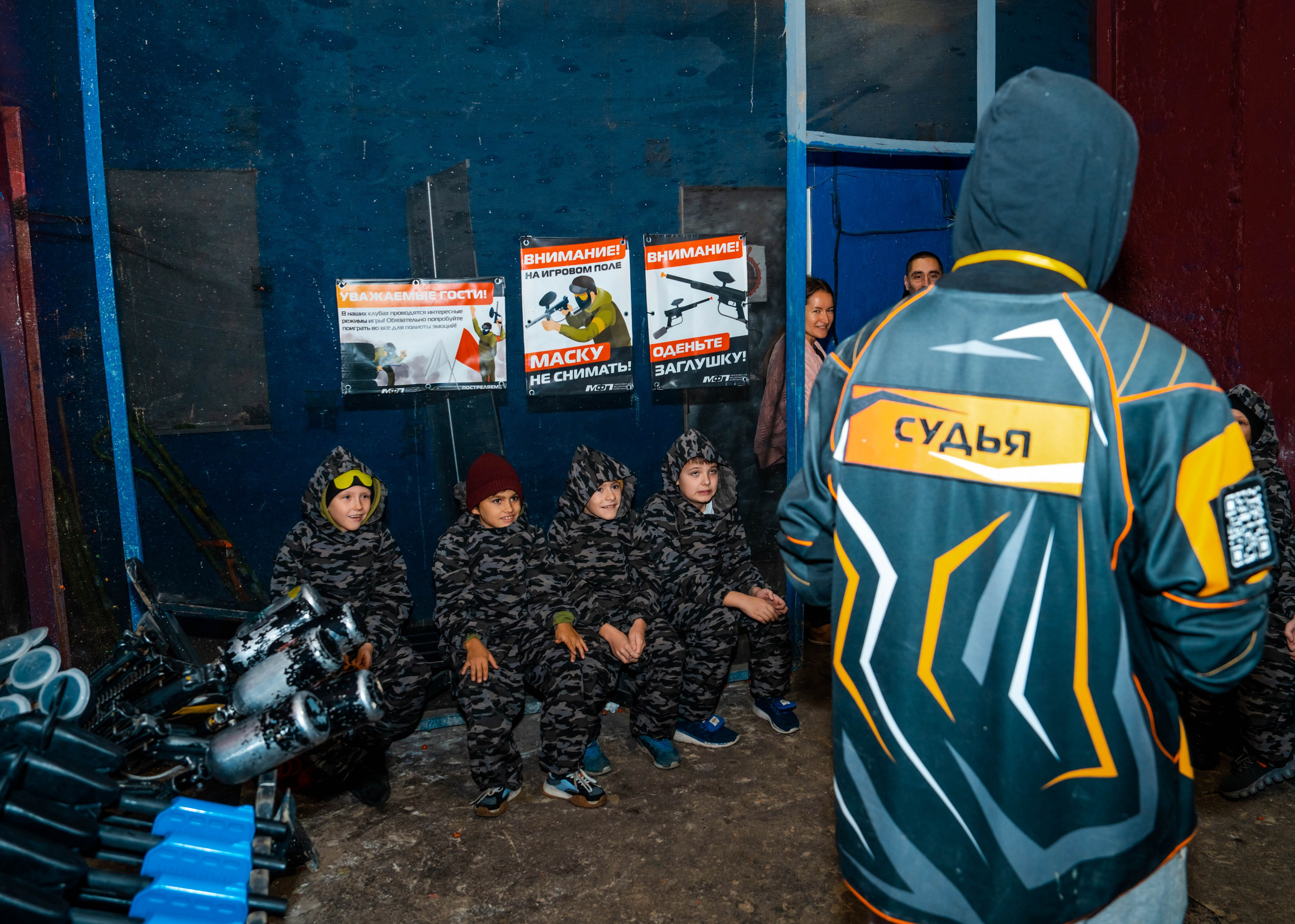 Пейнтбол. Крамер Юлиана детский и семейный фотограф