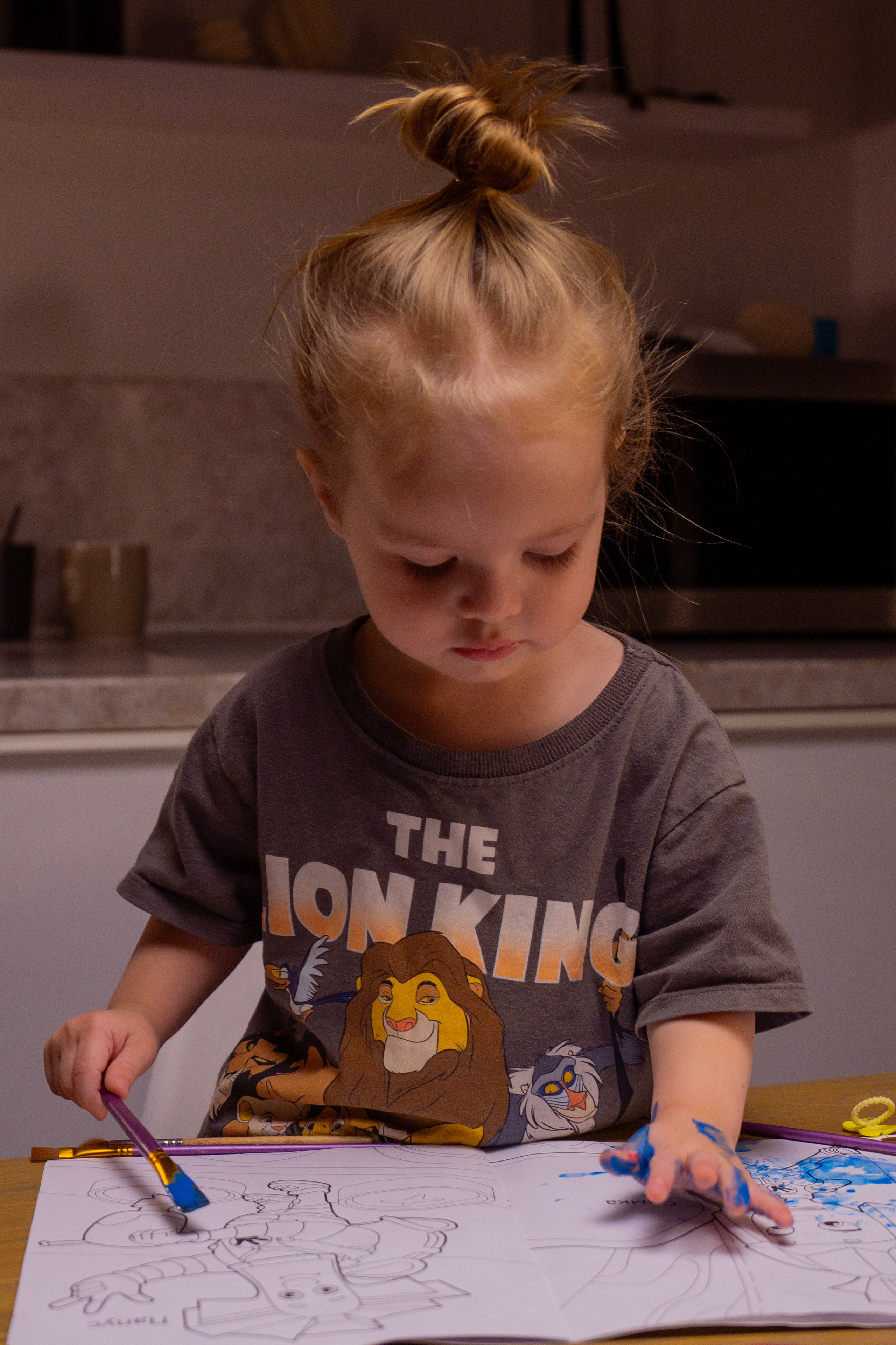 «Домашний вечер». Крамер Юлиана детский и семейный фотограф